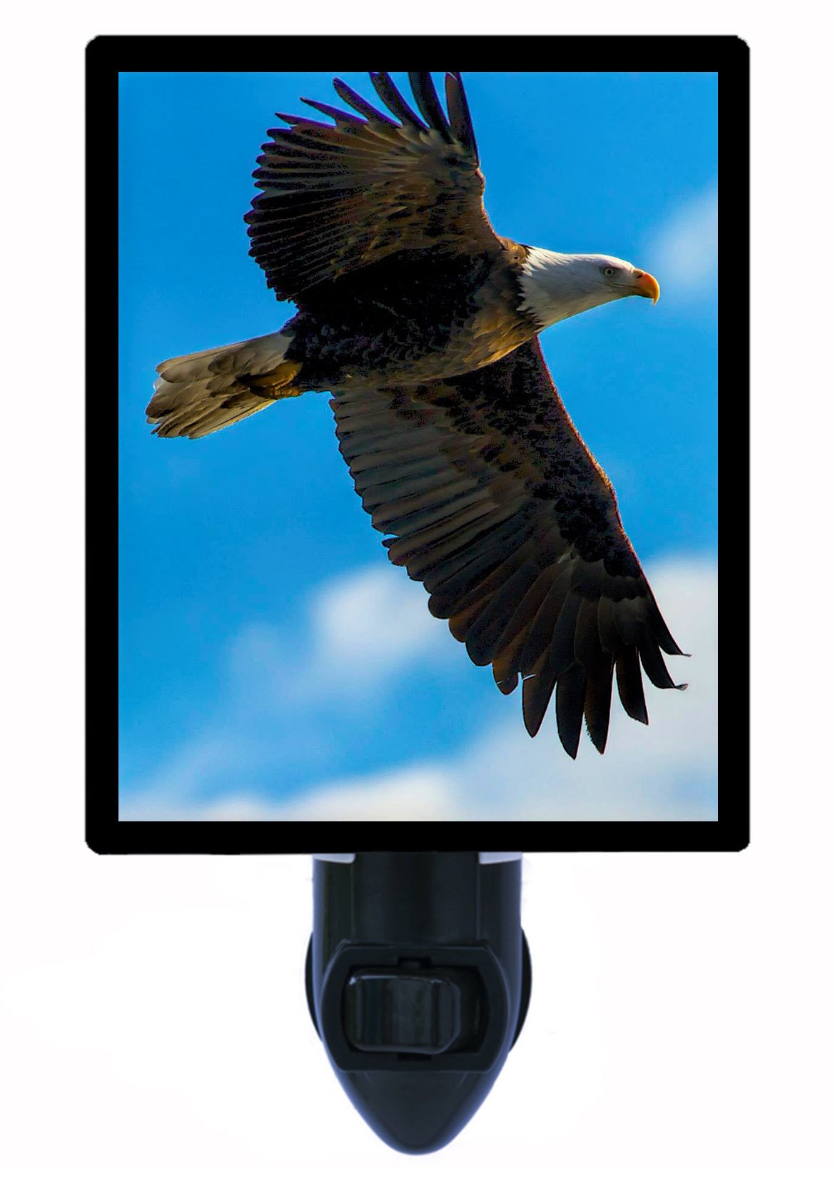 Bald Eagle LED Night Light - Flying Bird Nightlight for Kids & Adults, Energy-Efficient & Eye-Catching Home Decor | Perfect for Bedroom, Nursery, Hallway & Gift Giving