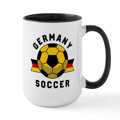 White/Black Inside - Germany Soccer Mugs