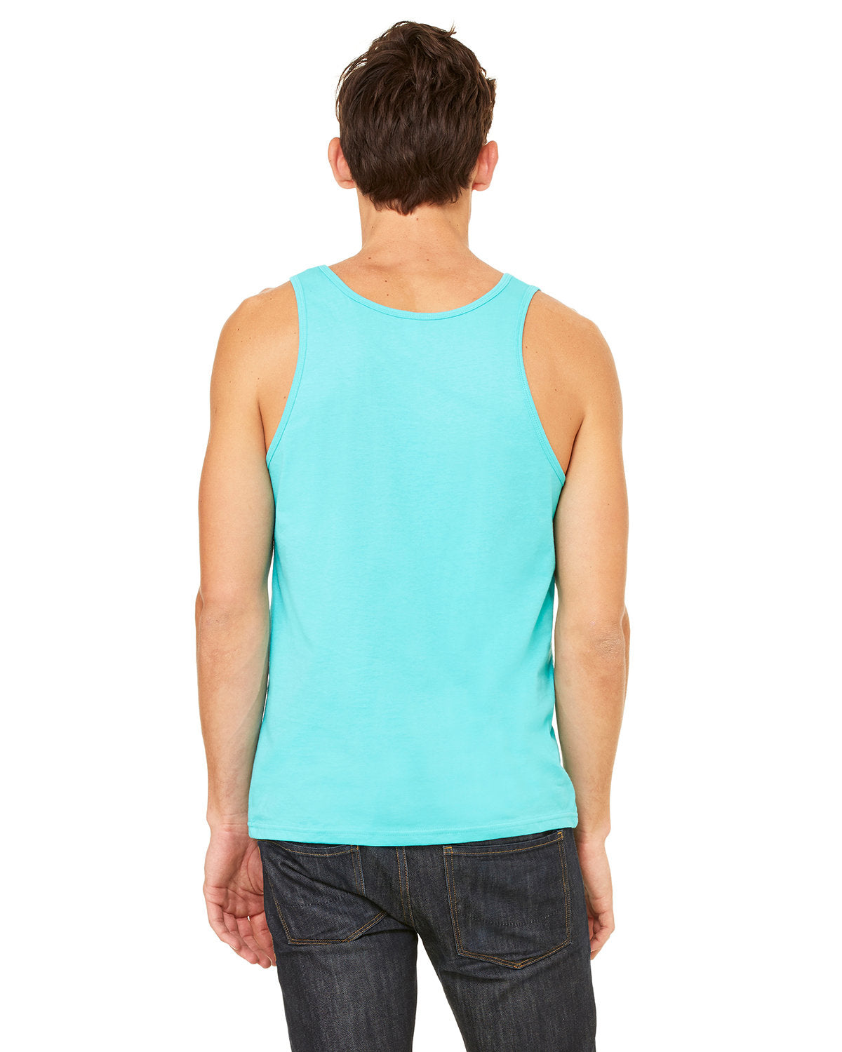 Bella + Canvas 3480 Unisex Jersey Tank Top - Soft Cotton Comfort Fit Sleeveless Shirt for Men & Women - Perfect for Gym, Yoga, Summer Outfits & Casual Wear