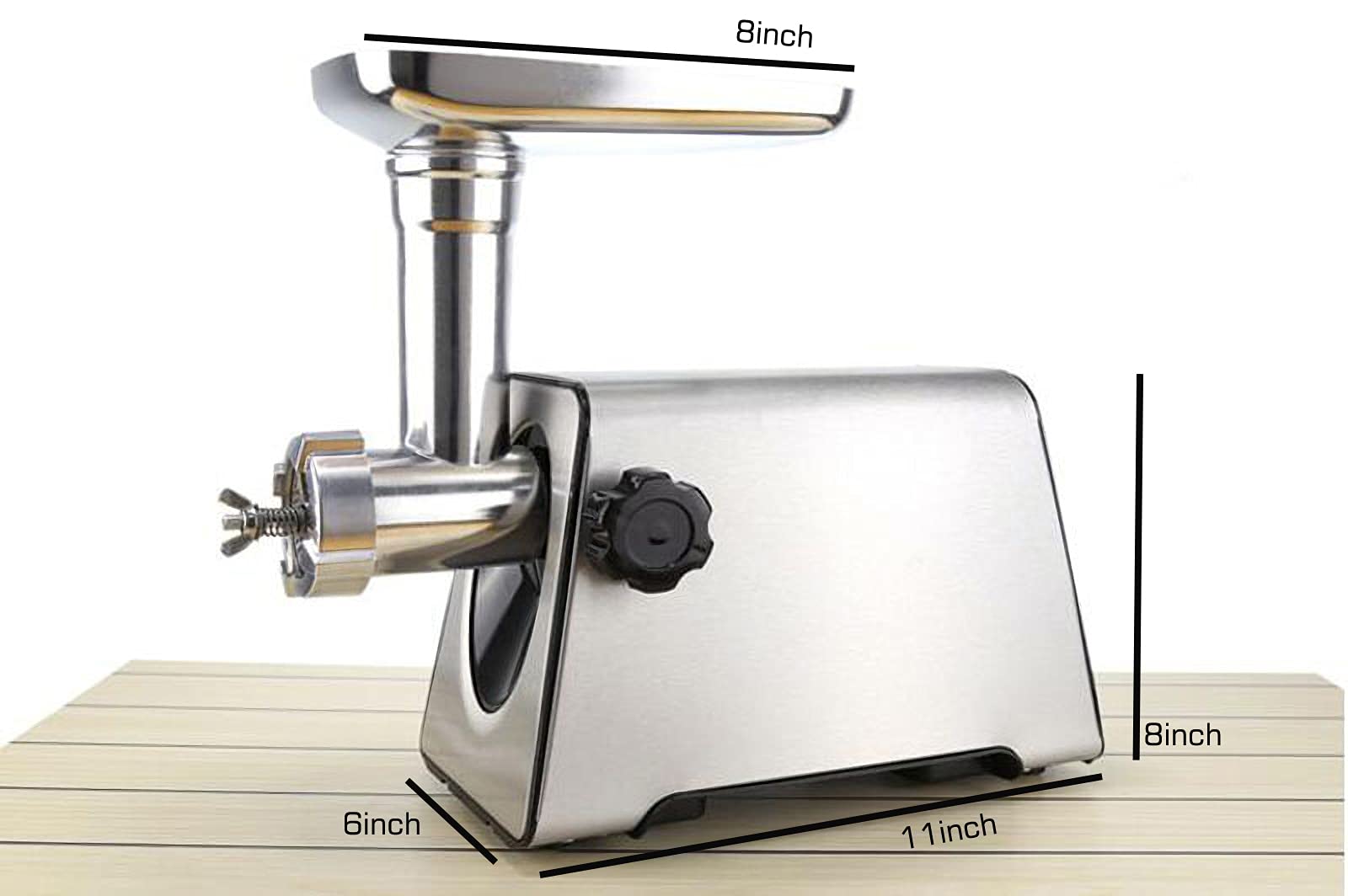 TECHTONGDA 3mm Electric Animal Feed Pellet Mill Machine - 220V Fodder Pelletizer for Farm & Household Use - Make Chicken, Rabbit & Livestock Feed - Perfect for Small Farms & Homesteads