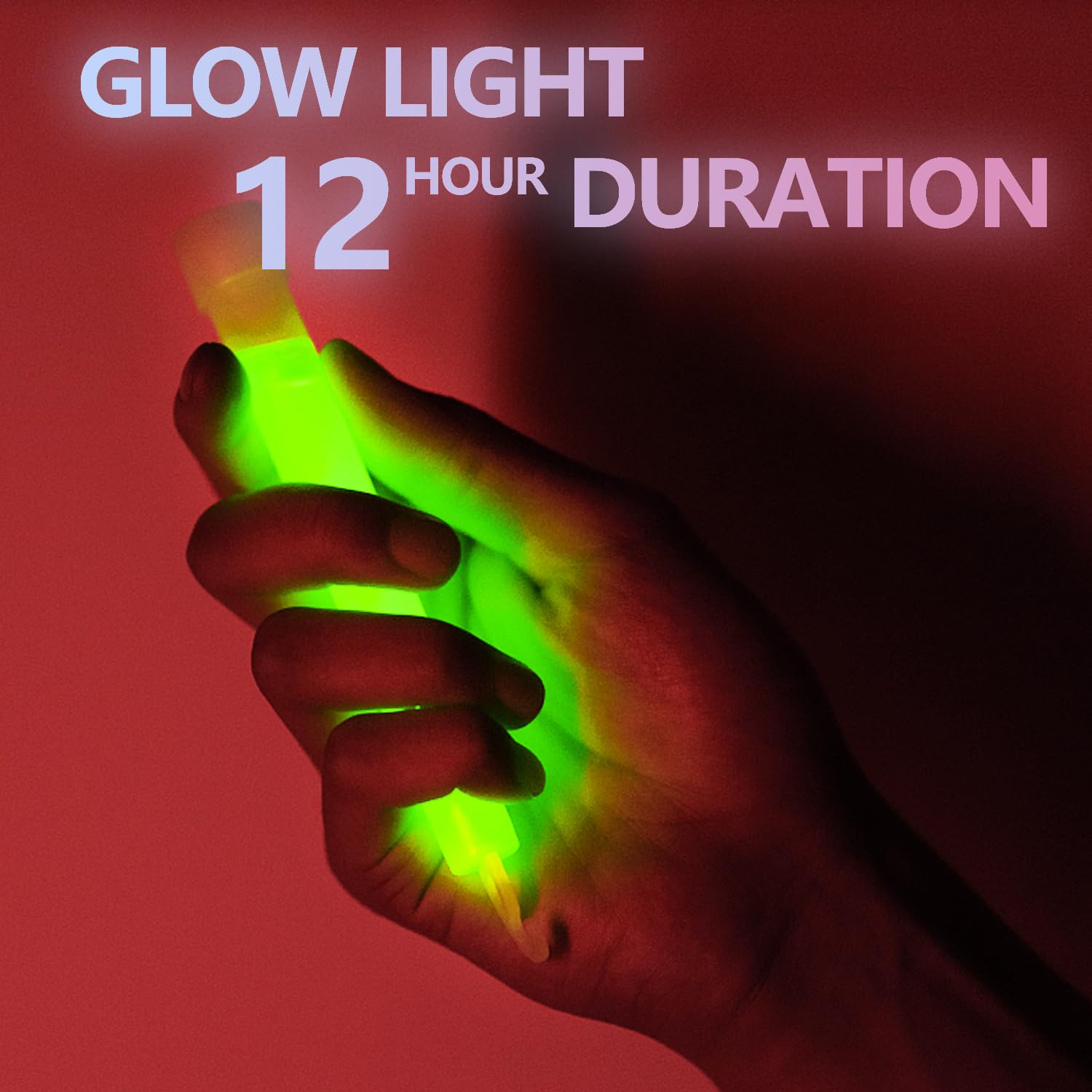 24 Pack Glow Sticks Bulk - 8 Inch Bright Party Glow Sticks for Night Parties, Raves, Concerts & Halloween (Multi-Color) | Glow in The Dark Party Supplies for Kids & Adults