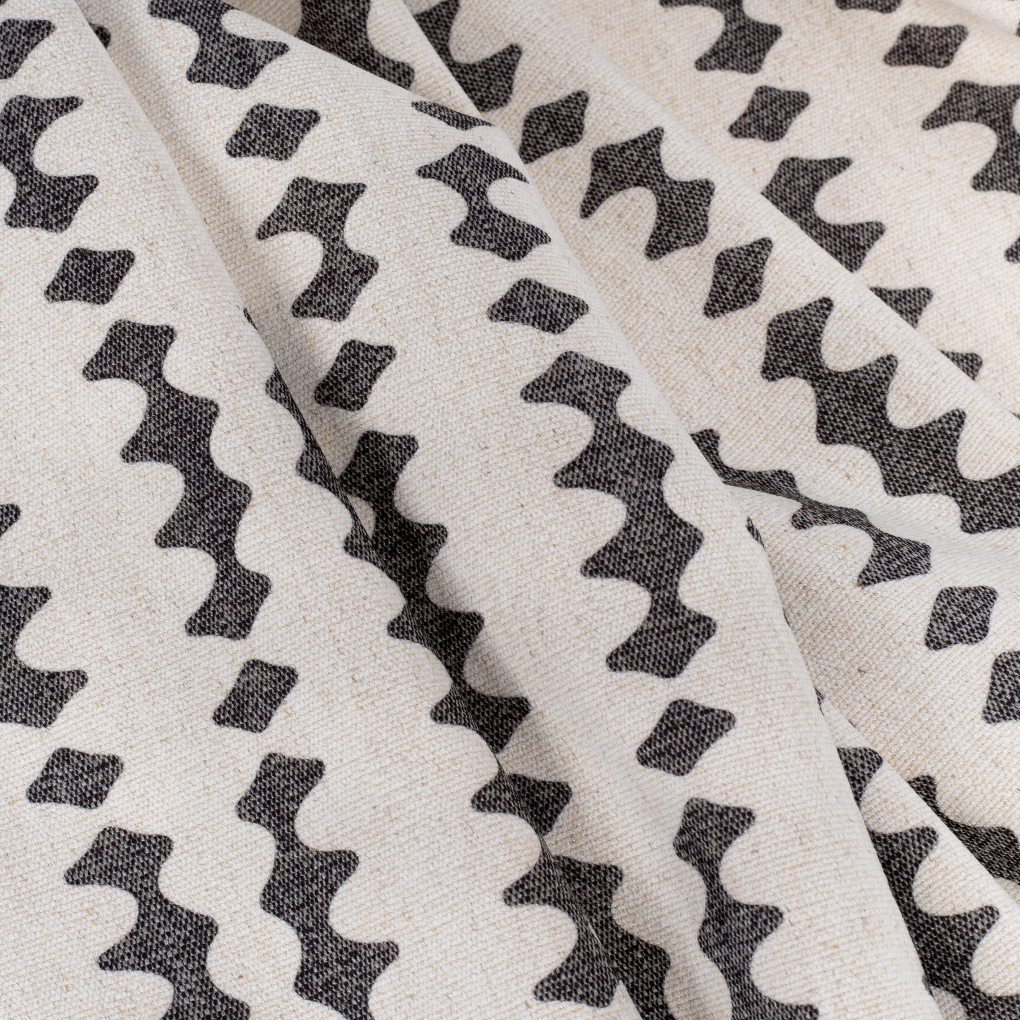 Premium Helmi Fabric - Soft & Durable Charcoal Gray Textile for Home Decor, Upholstery & DIY Crafts