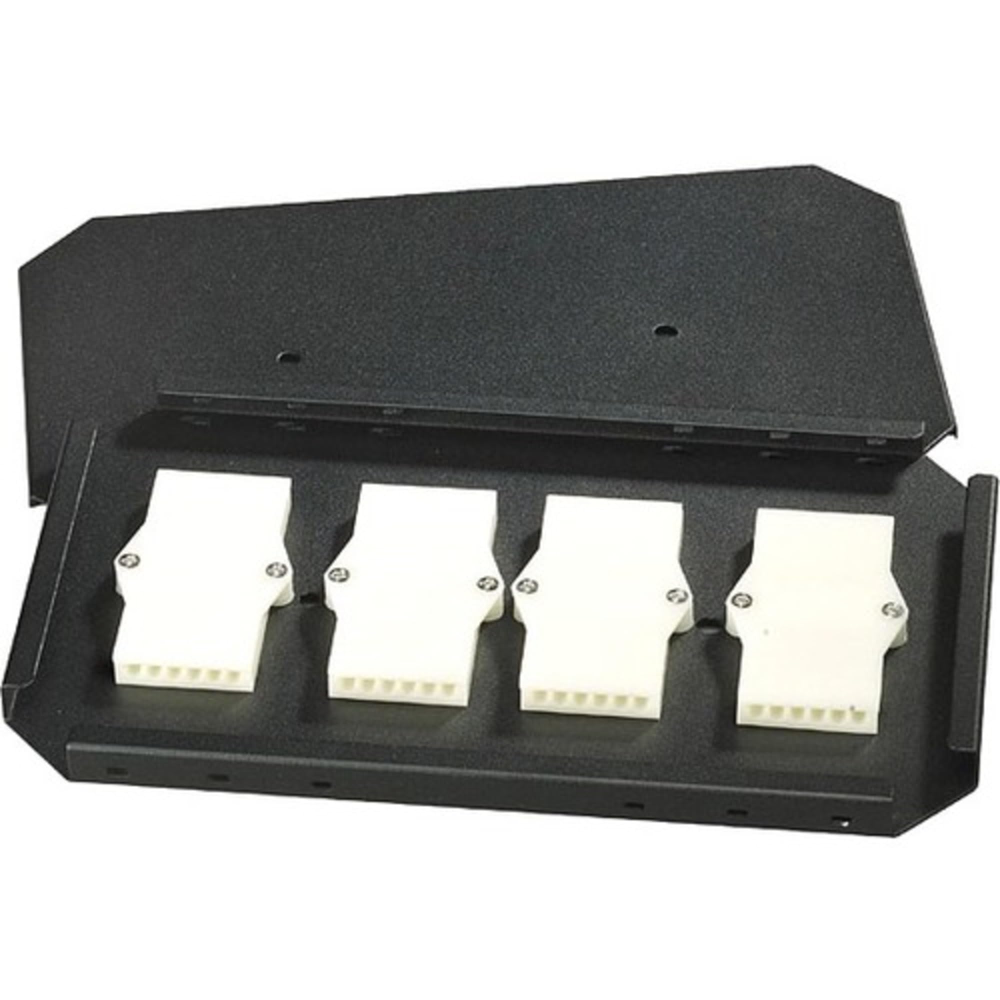 Black Box JPM440A Fiber Optic Splice Tray - High Capacity Cable Management for Data Centers & Telecom Networks (24-Port, Wall Mount) - Perfect for Network Installations, Server Rooms & ISP Infrastructure
