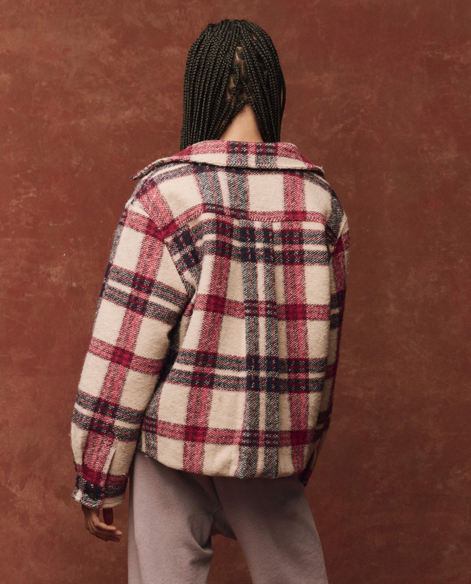 The Smith Jacket - Premium Larkspur Plaid Flannel Shirt for Men & Women | Cozy Outdoor & Casual Wear for Fall & Winter