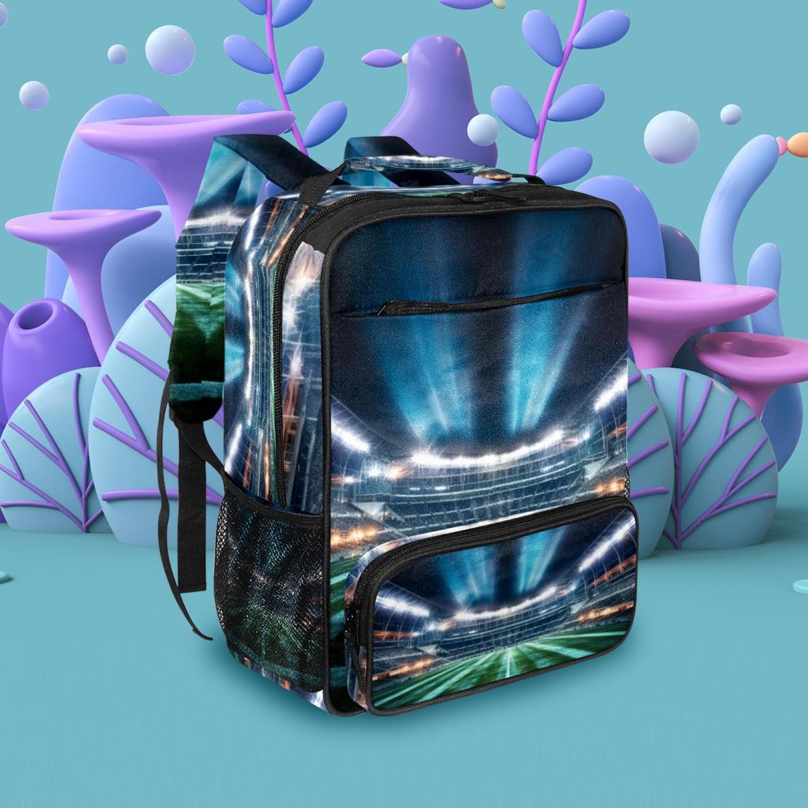 Best Travel & Work Backpack for Men & Women - Durable Laptop Backpack with USB Charging Port - Perfect for Commuting, School, Hiking & American Football Games
