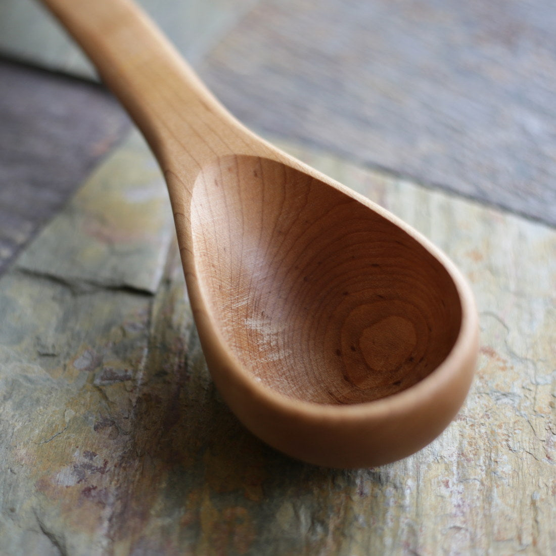 Handmade Wooden Ladle - Natural Cooking Utensil for Soup, Stew & Serving - Perfect for Kitchen & Camping Use