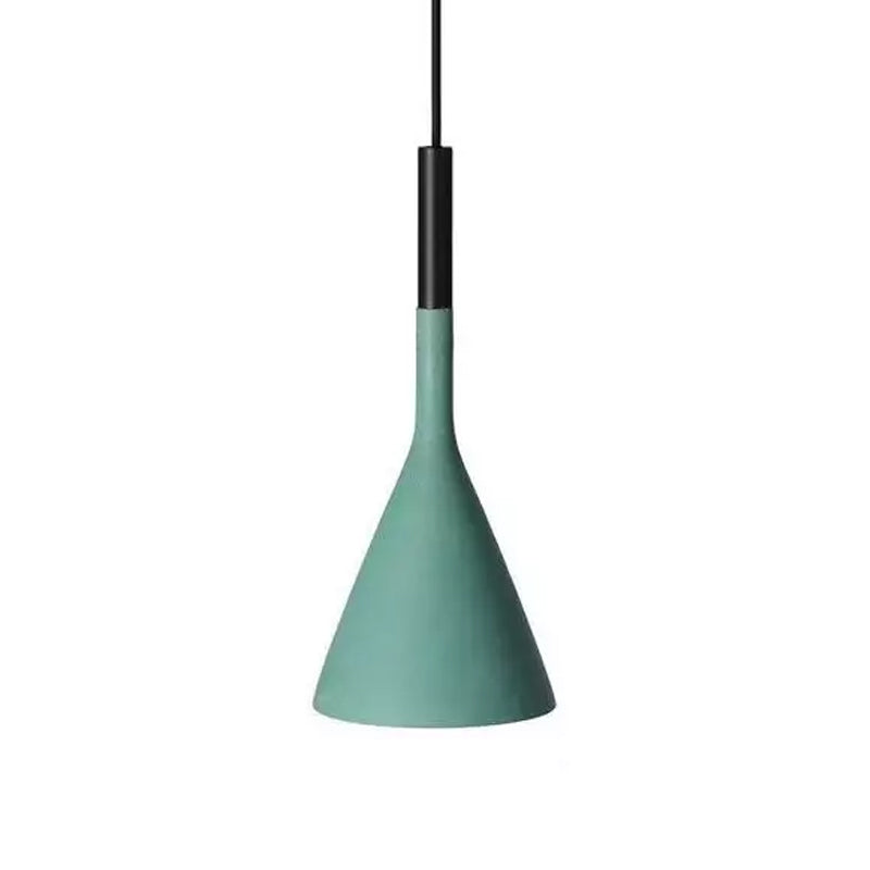 Aplomb Trumpet Pendant Light - Modern Brass Ceiling Fixture for Dining Room, Kitchen Island & Bedroom Lighting