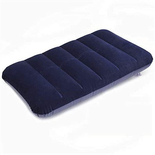 Amfs Store Velvet Travel Neck Pillow for Airplane, Car & Home - Ultra Soft & Supportive Memory Foam - Navy Blue (Pack of 4) - Perfect for Long Flights, Road Trips & Office Naps