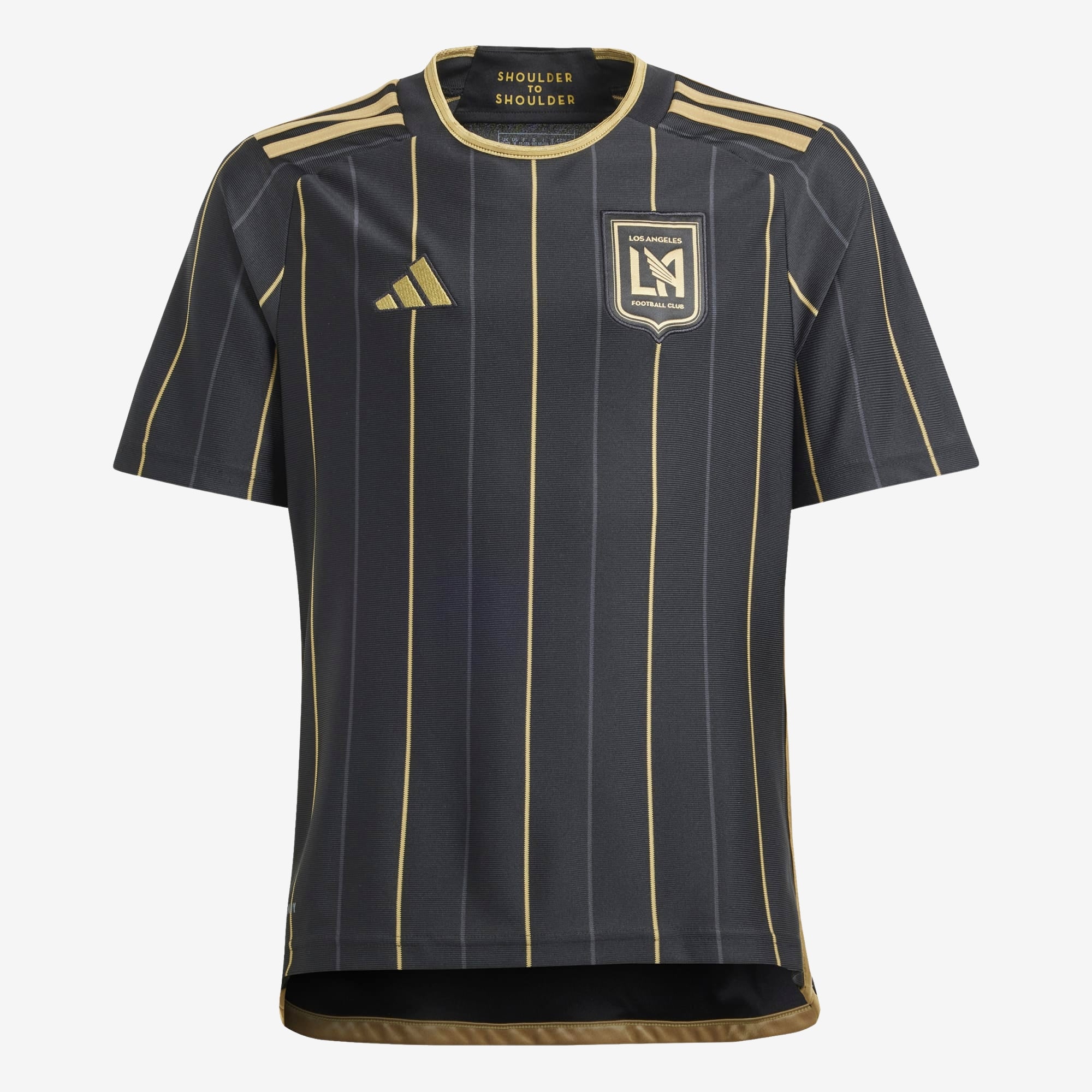 adidas Los Angeles FC 2024/25 Stadium Home Jersey - Authentic Soccer Jersey for Men - Perfect for Games, Training & Fan Support