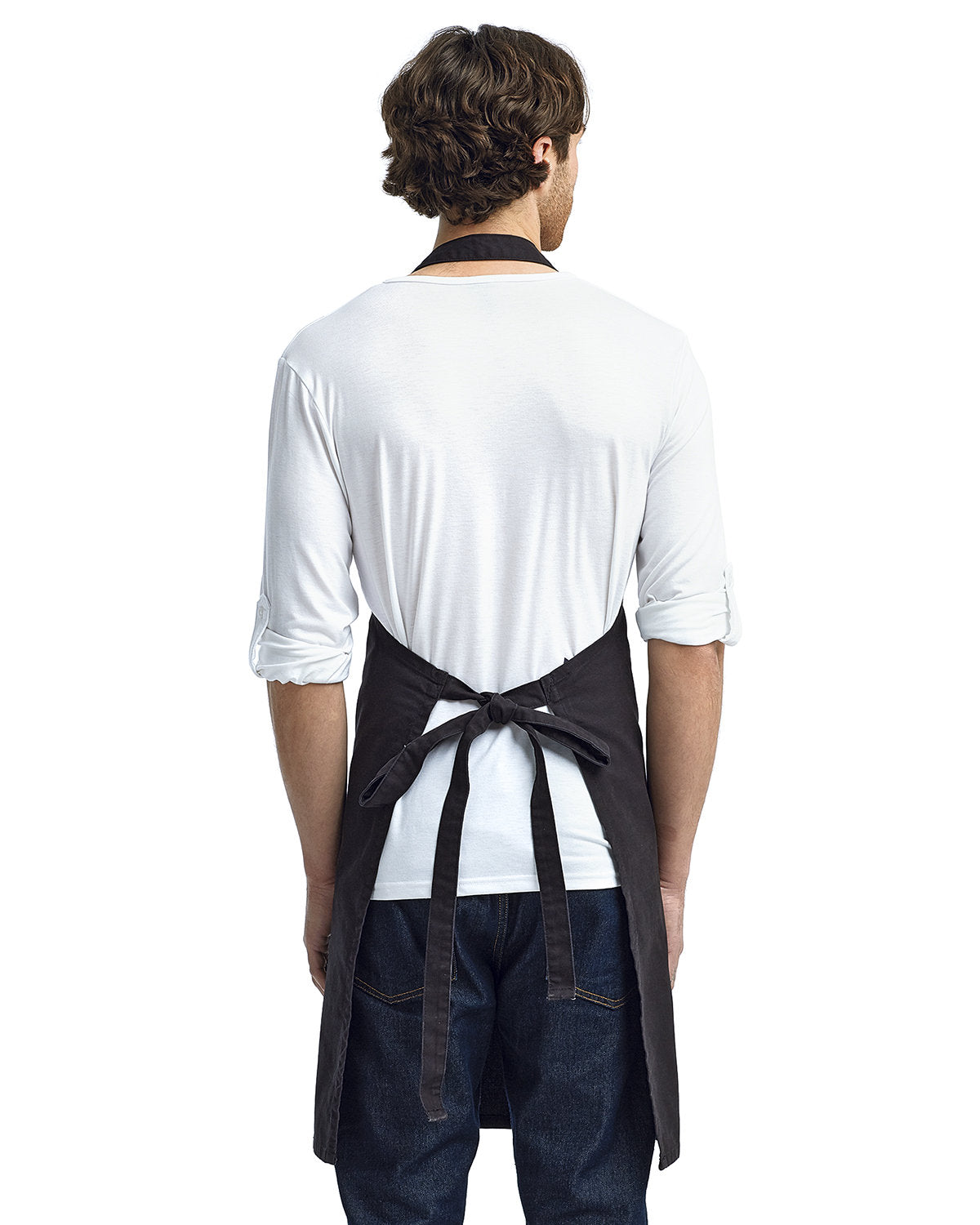 Reprime RP130 Heavy Duty Unisex Canvas Bib Apron - Artisan Collection for Cooking, Grilling & DIY Projects | Durable Cotton Workwear for Chefs, Artists & Crafters
