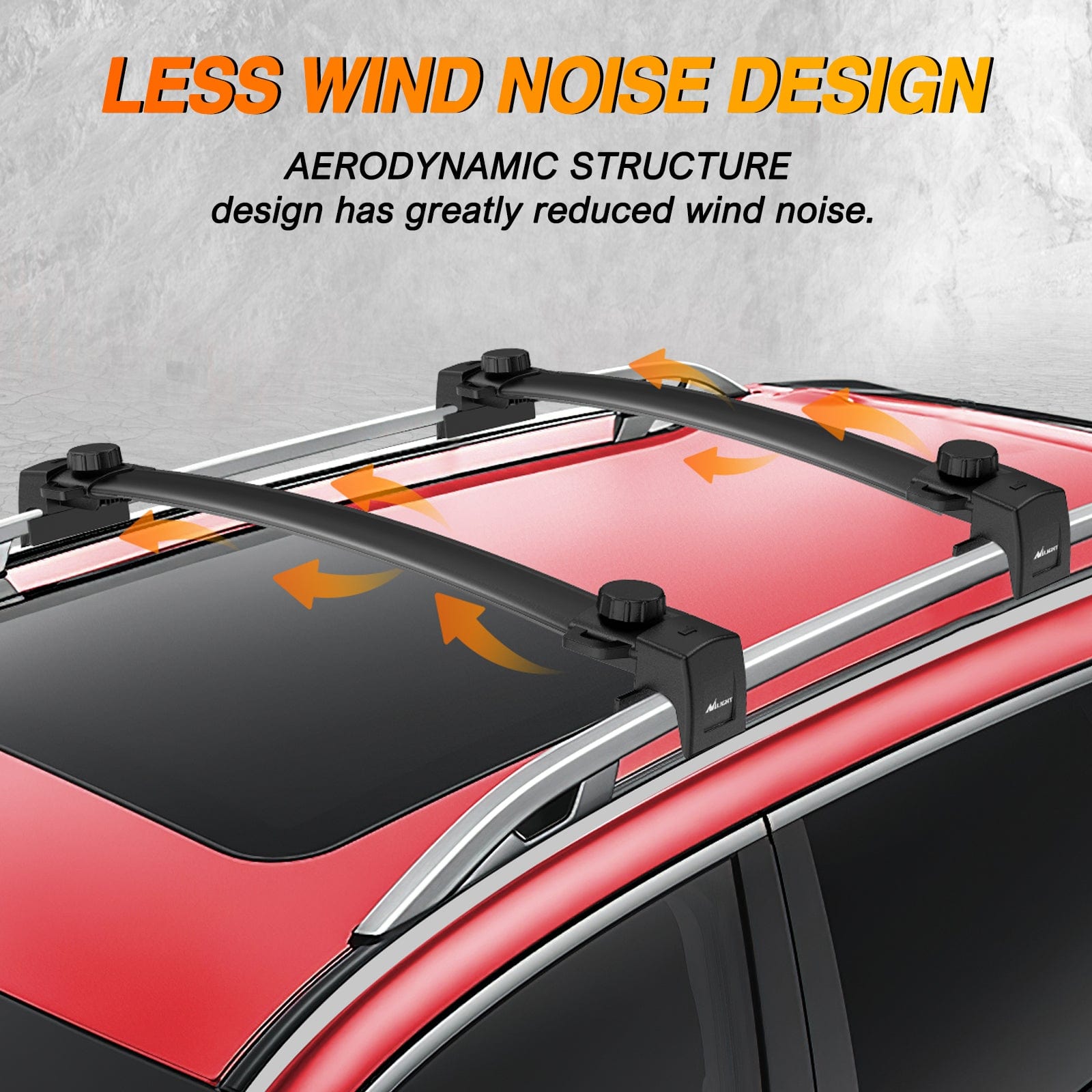 Heavy Duty Aluminum Roof Rack Cross Bars for Jeep Compass MP 2017-2021 | Universal Fit, Weatherproof Cargo Carrier | Perfect for Camping, Road Trips & Outdoor Adventures