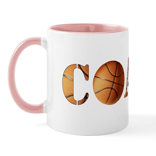White/Pink Inside - Coach (Basketball) Mug
