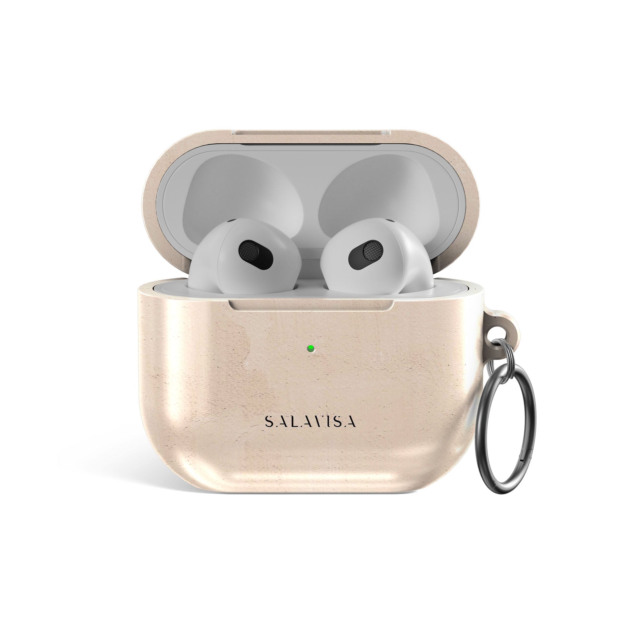 Rose Beige Clay AirPods Case - Protective & Stylish Cover for Apple AirPods 1/2/3 & Pro - Perfect for Workouts, Travel & Everyday Use