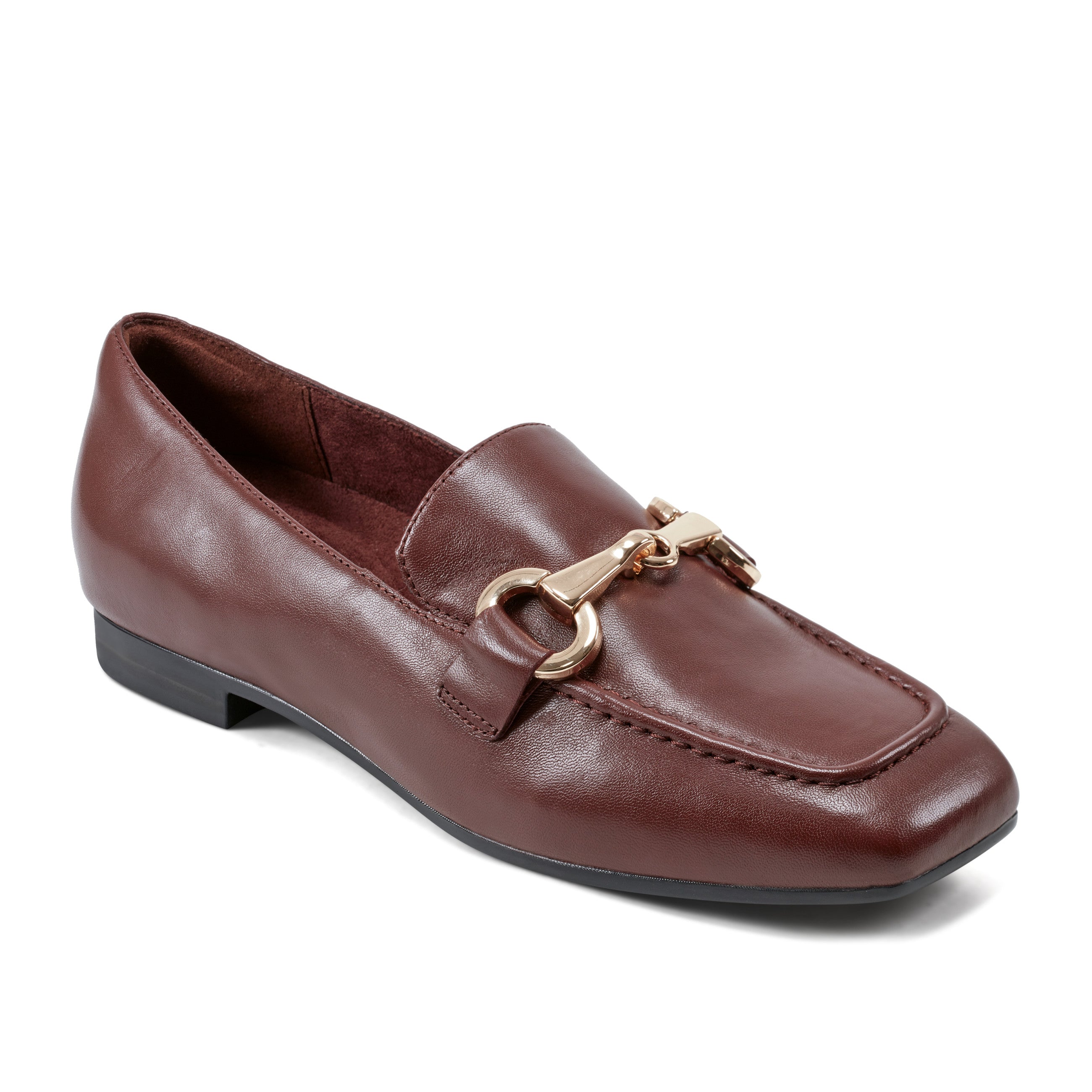 Women's Comfortable Slip-On Loafers - Square Toe Dress Shoes for Work, Office & Casual Outfits | Breathable & Lightweight Walking Shoes