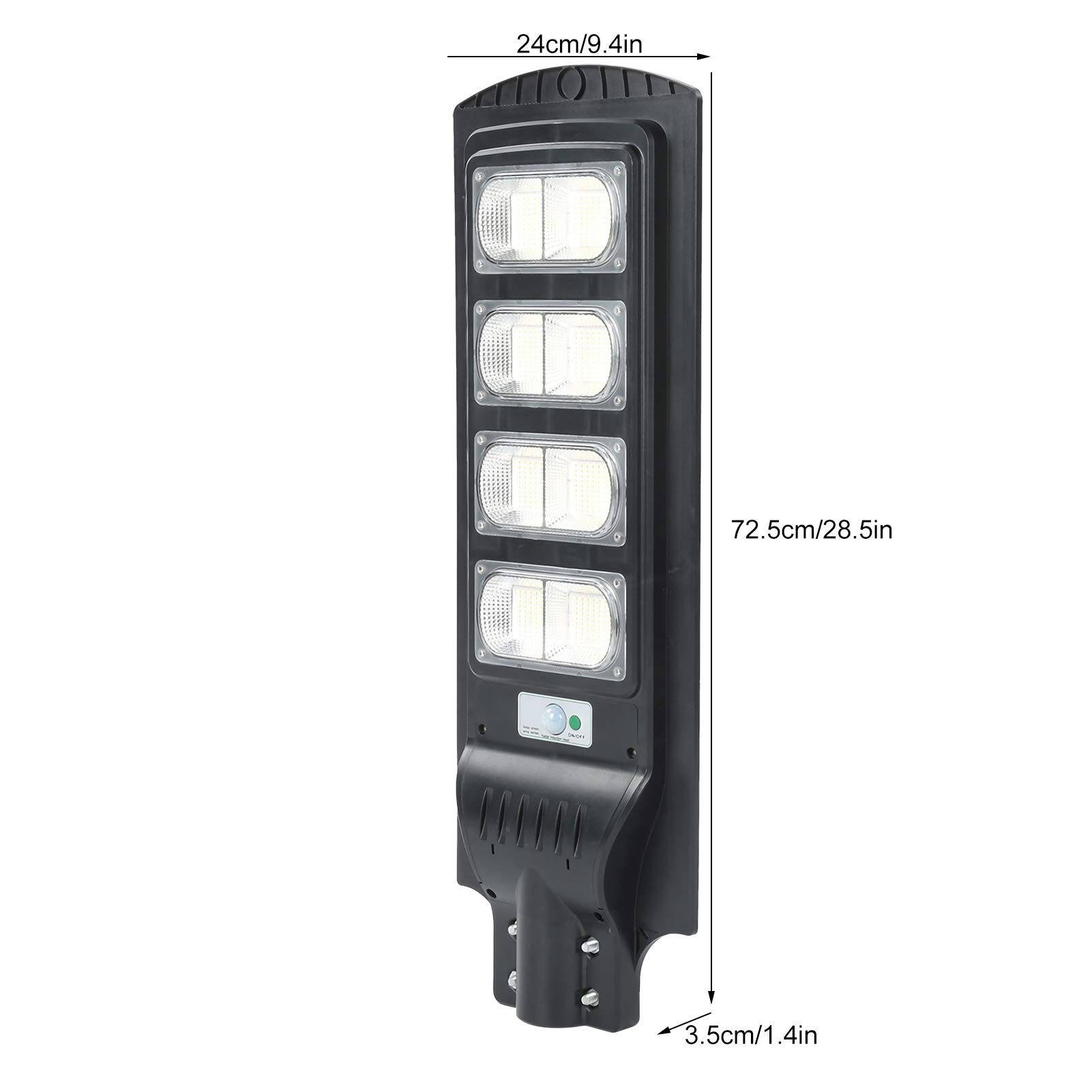 230W Solar Street Lamp with 560 LED Lights - Outdoor Solar Powered Lighting for Parks, Squares, and Pathways | Energy-Efficient Landscape Lighting Solution