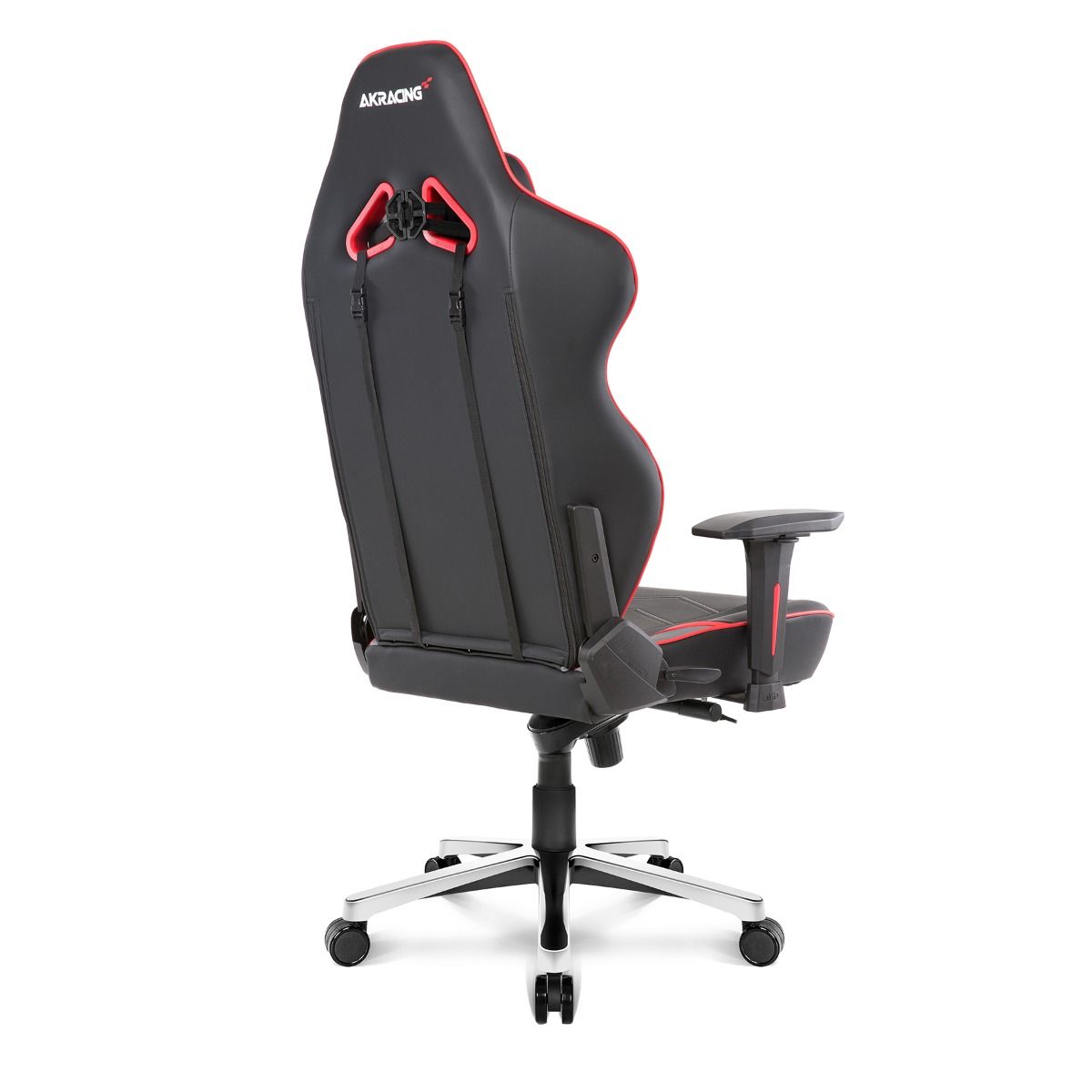 AKRACING MAX Series Ergonomic Gaming Chair - Red | High Back Racing Style with Lumbar Support | Perfect for PC, Office & Esports Gamers