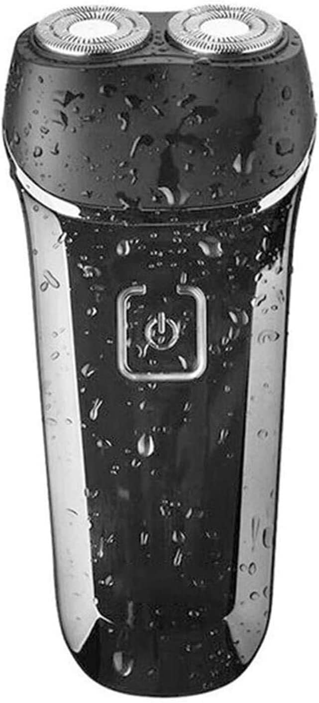 Men's Electric Shaver - Waterproof Rotary Shaver for Dry/Wet Use, USB Rechargeable Cordless Facial Hair Trimmer, Portable Travel Shaver | Perfect for Home, Gym & Business Trips