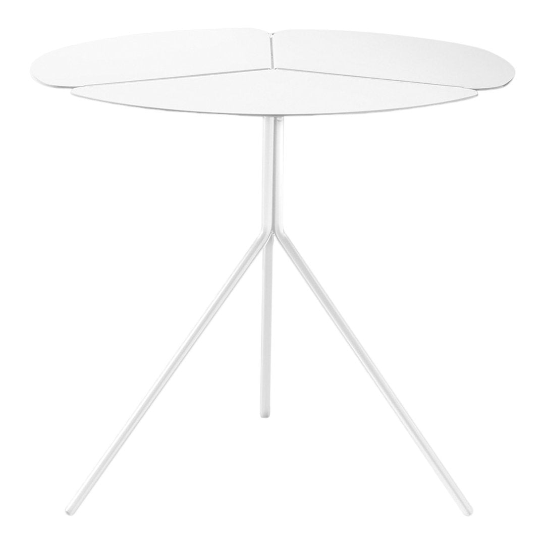 Modern Round Coffee Table with Storage - Honcke Folia Softline Design for Living Room, Office & Small Spaces - Sturdy Side Table with Shelf for Home Decor