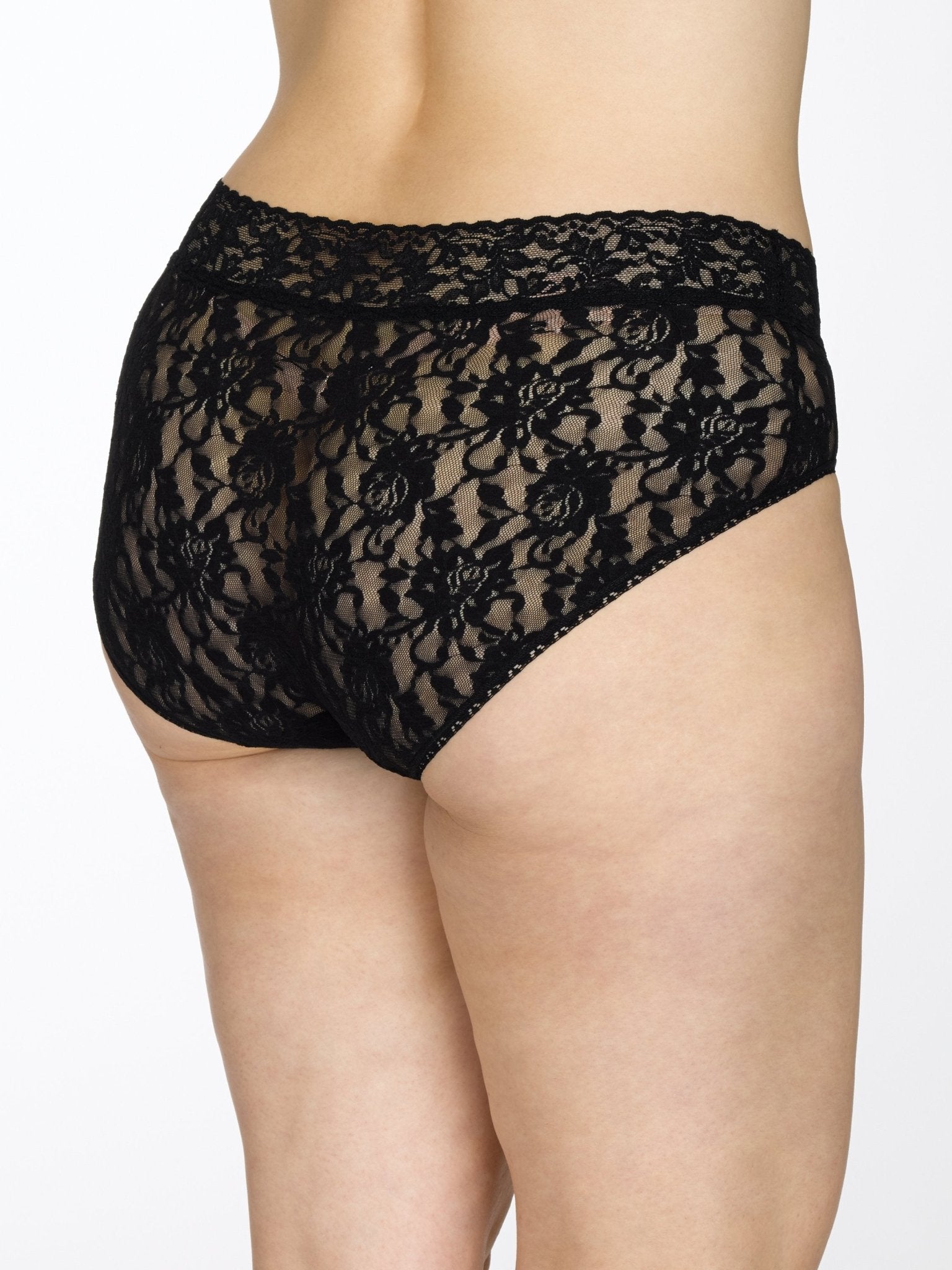 Plus Size Lace French Brief Panties for Women - Comfortable & Sexy Underwear for Everyday Wear or Special Occasions