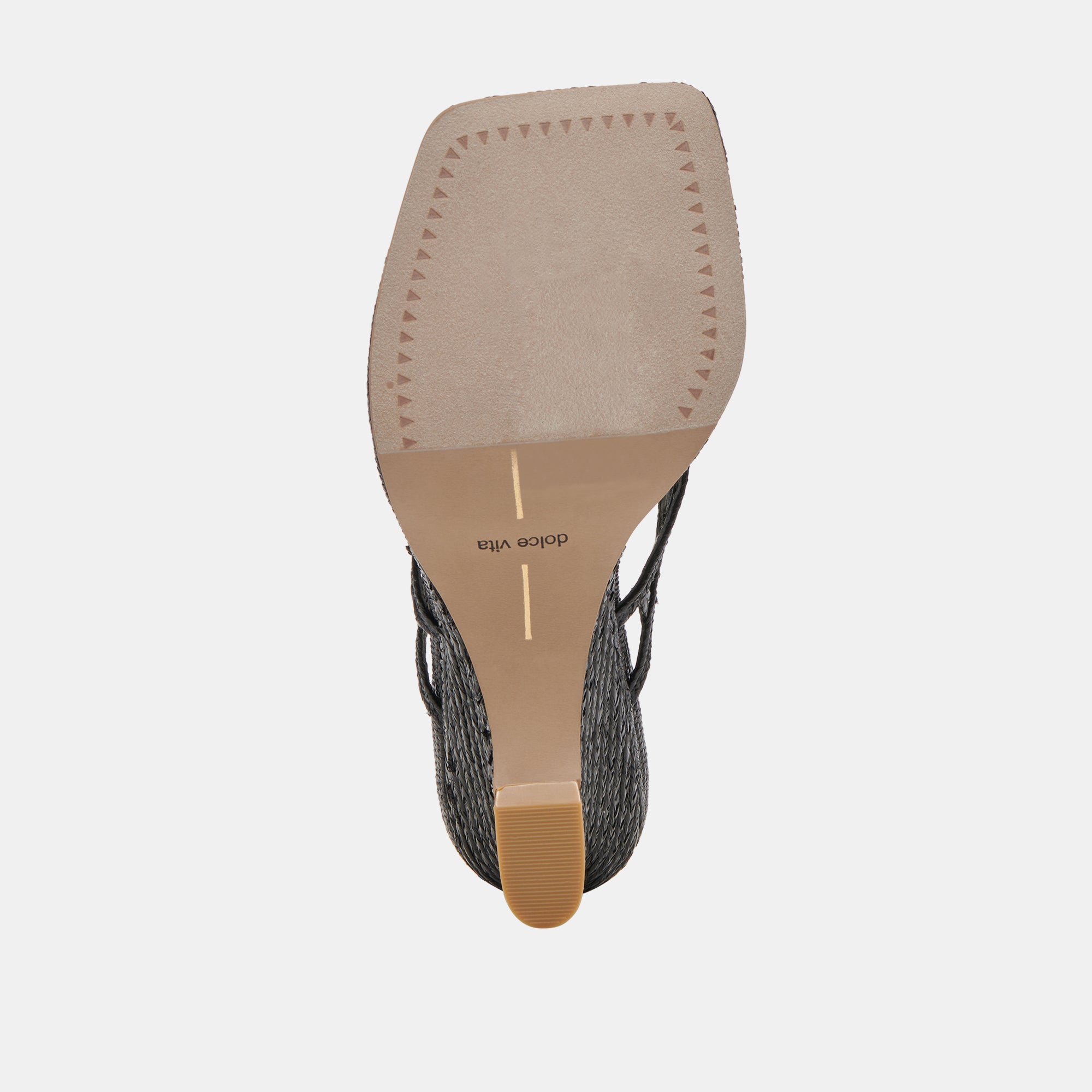 NULLAH WEDGES ONYX RAFFIA - Stylish Women's Sandals for Summer, Beach & Casual Outings