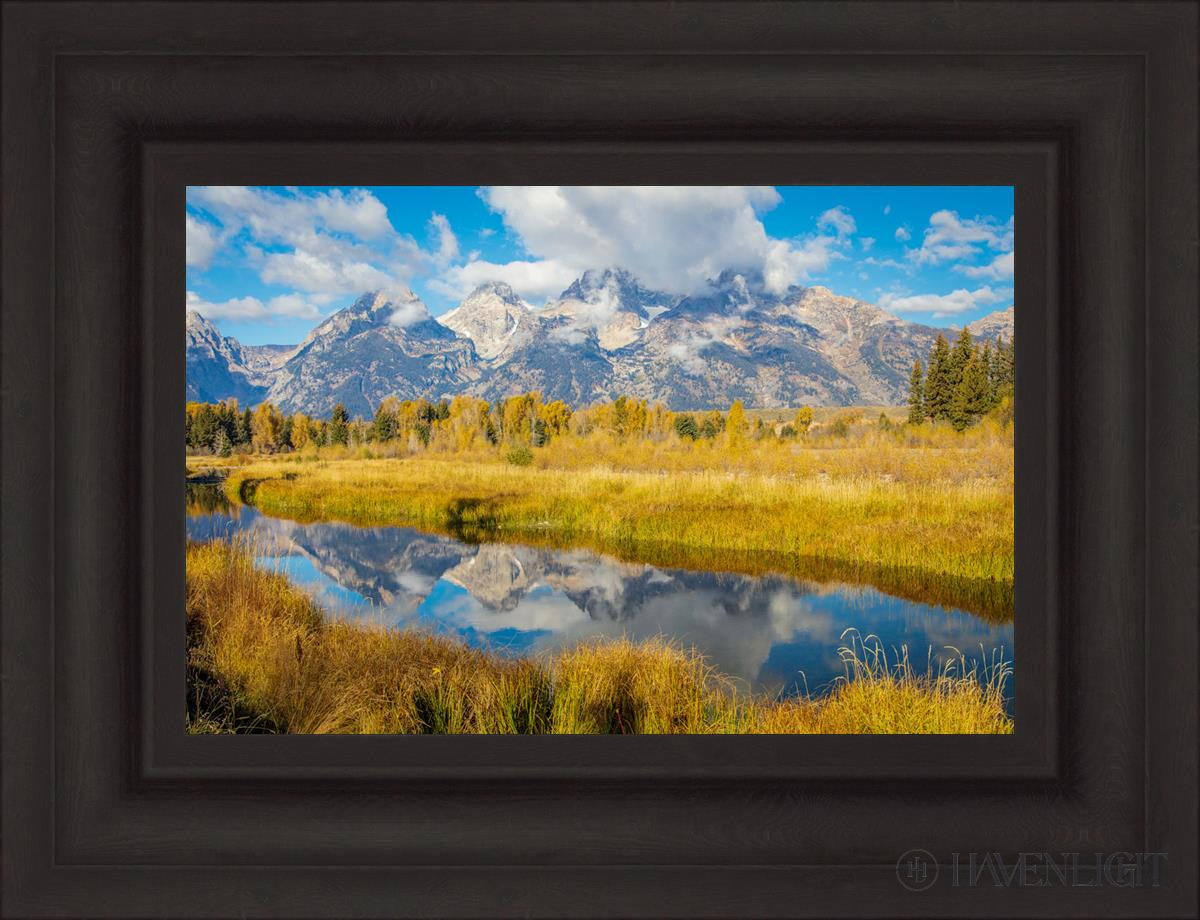 Autumn Splendor By Julie Kerr - Stunning Fall Landscape Art Print for Home & Office Decor | Perfect for Living Room, Bedroom Wall Art & Seasonal Gift