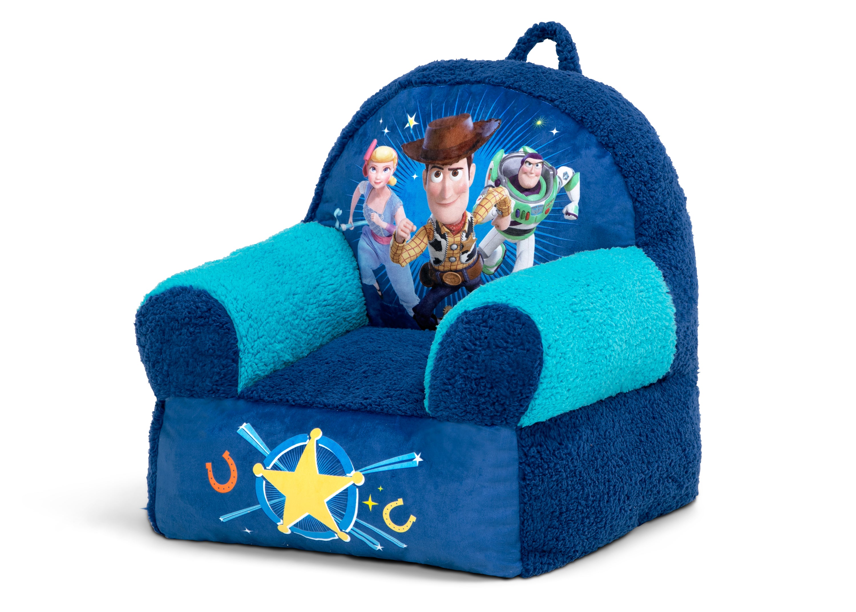 Toy Story Cozee Buddy Chair - Plush Kids Lounge Chair for Playroom & Bedroom - Perfect for Reading, Gaming, and Relaxing