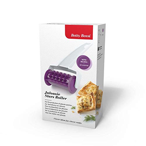 Betty Bossi Stars Roller Blind - Premium Dough Cutter for Baking Perfect Star-Shaped Pastries | Ideal for Christmas Cookies, Party Treats & Holiday Baking