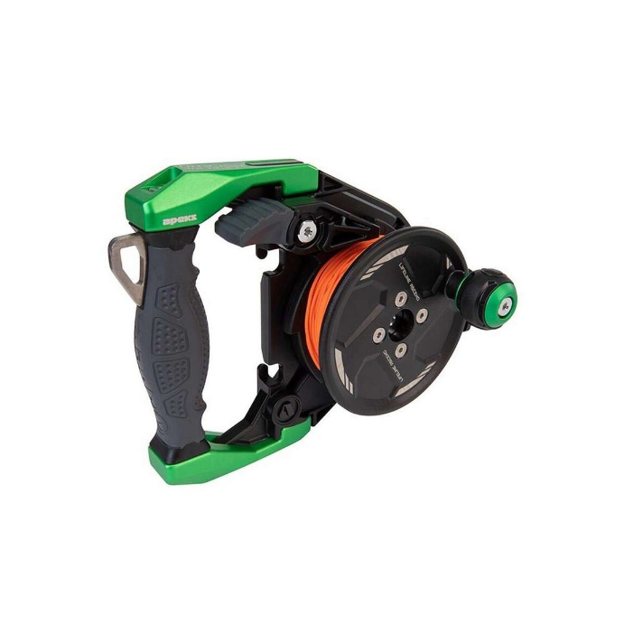 Apeks Lifeline Ascend Reel 60m - Professional Scuba Diving Safety Reel for Underwater Exploration and Cave Diving