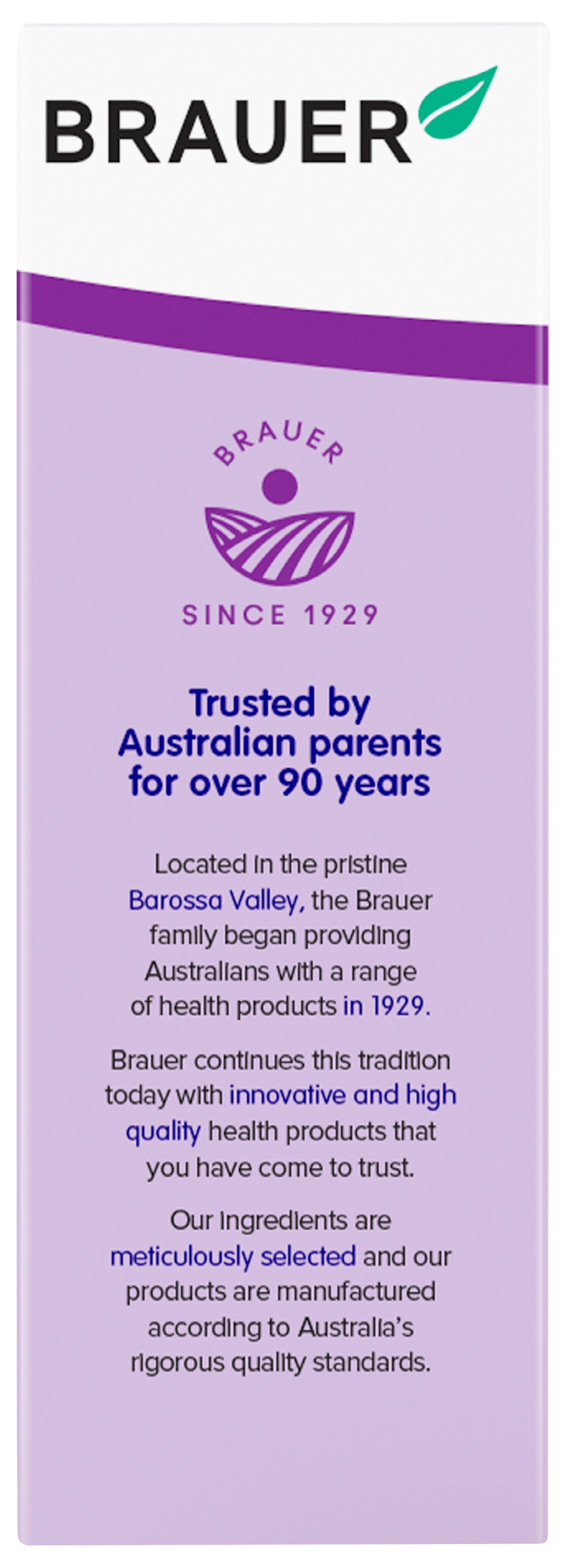 Brauer Baby & Child Sleep Liquid - Natural Sleep Aid for Infants & Kids, Calming Nighttime Relief, Safe & Gentle Formula - Perfect for Bedtime Routine & Restful Sleep