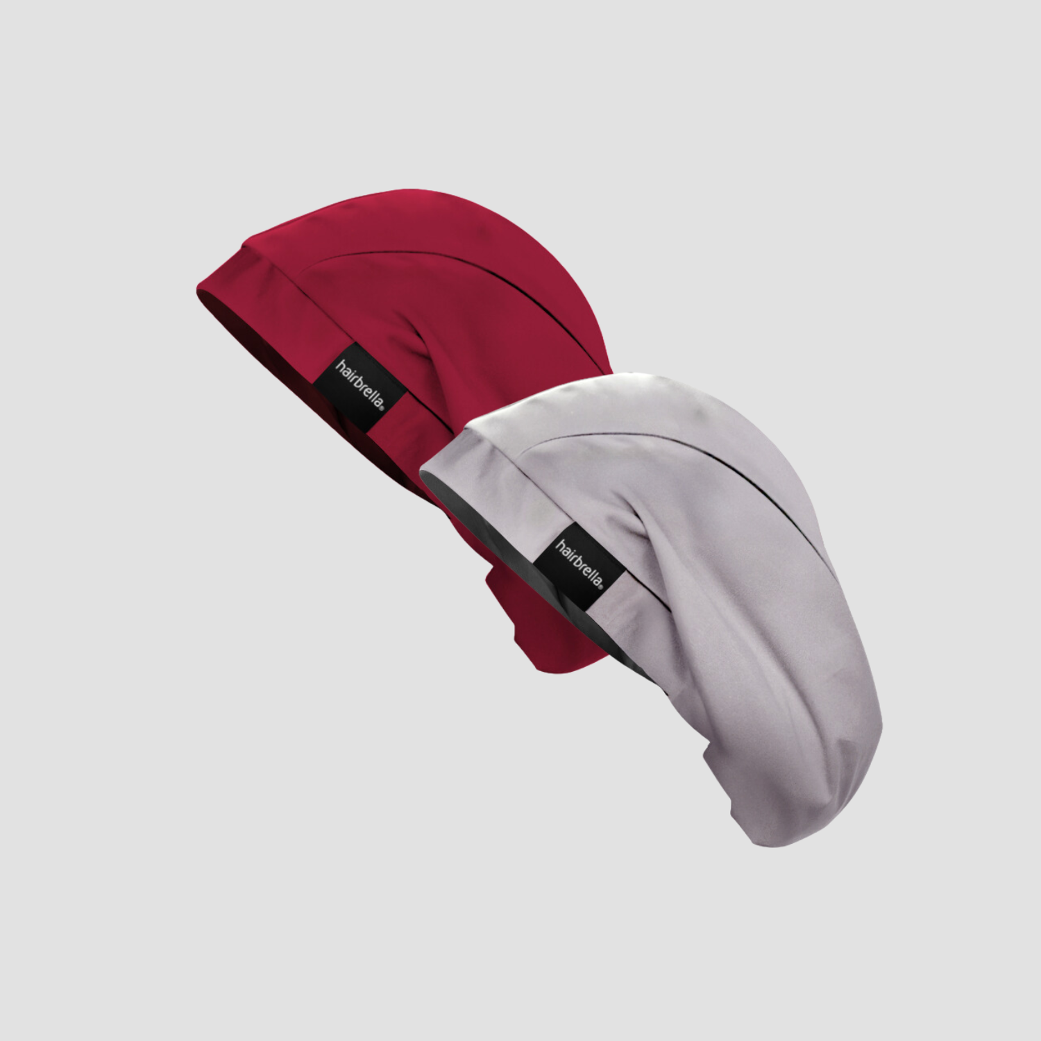 Hairbrella Satin Lined Men's Sleep Cap Bundle (2 Pack) - Soft & Breathable Hair Protection for Nighttime & Travel | Prevents Breakage & Frizz for All Hair Types