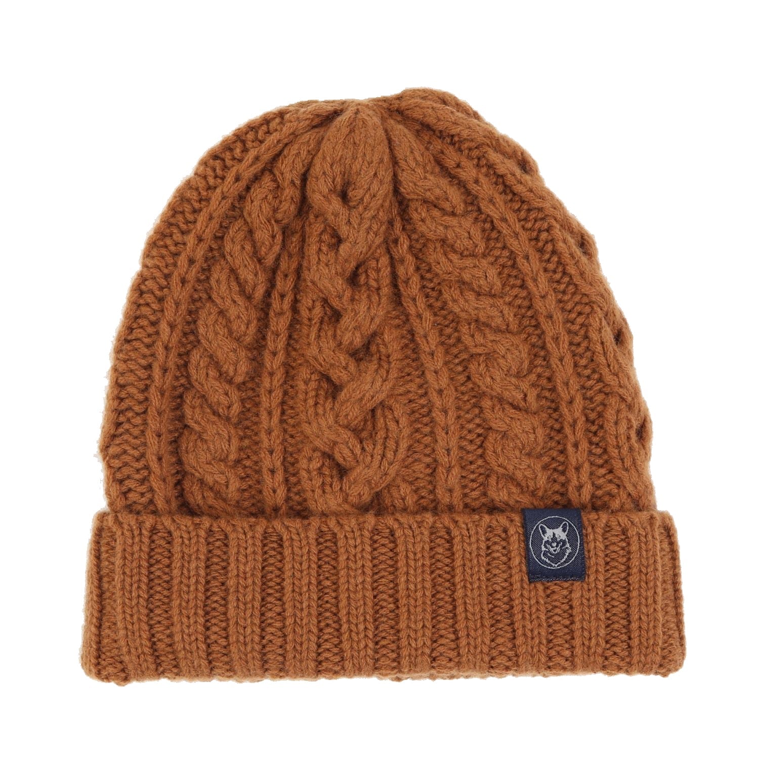 Men's Warm Cashmere Blend Cable Knit Beanie - Soft Winter Hat for Outdoor Activities & Cold Weather Fashion