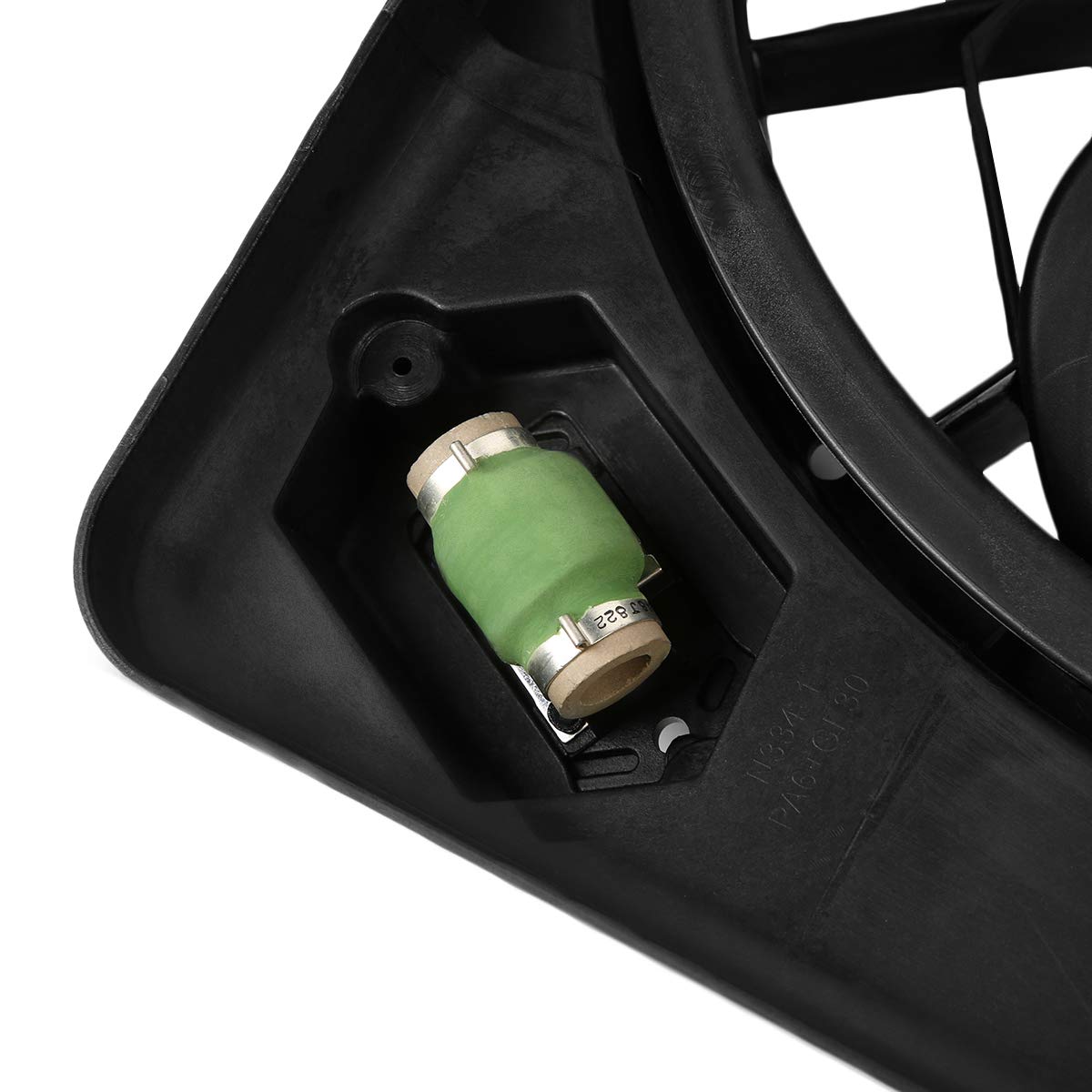 Auto Dynasty FO3115185 OE Style Radiator Cooling Fan Assembly for 2005-2012 Ford Escape & Mercury Mariner 2.3L 2.5L Hybrid - Direct Fit Replacement Part | Perfect for Engine Cooling System Repair & Maintenance