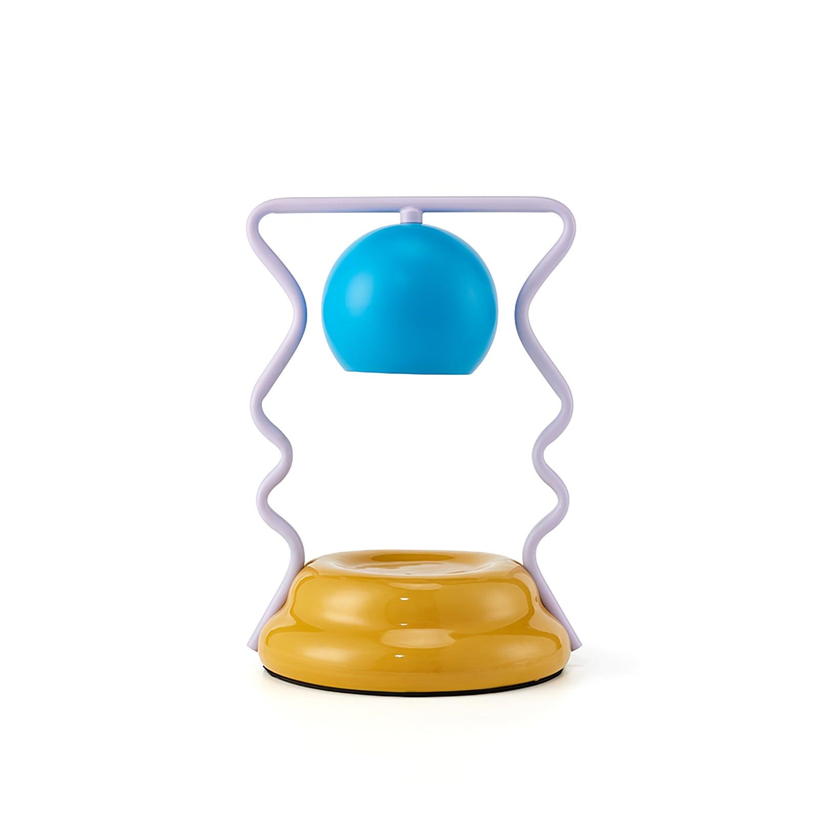 Squiggle Bright LED Table Lamp - Modern Desk Light for Home Office, Bedroom & Living Room - Perfect for Reading, Studying & Decor