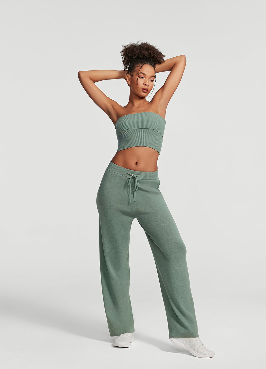 Premium Cozy Luxe Sweatpants for Women - Soft Fleece Lounge Pants with Elastic Waistband - Perfect for Yoga, Home Relaxing & Casual Outfits