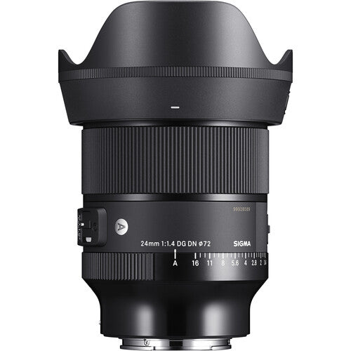 Sigma 24mm f/1.4 DG DN Art Lens for Sony E Mount & Leica L - Ultra Wide Aperture Prime Lens for Low Light Photography, Street & Landscape Shooting