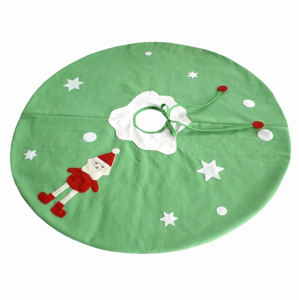 Handmade Christmas Ornaments Set - Tree Skirt & Topper 35