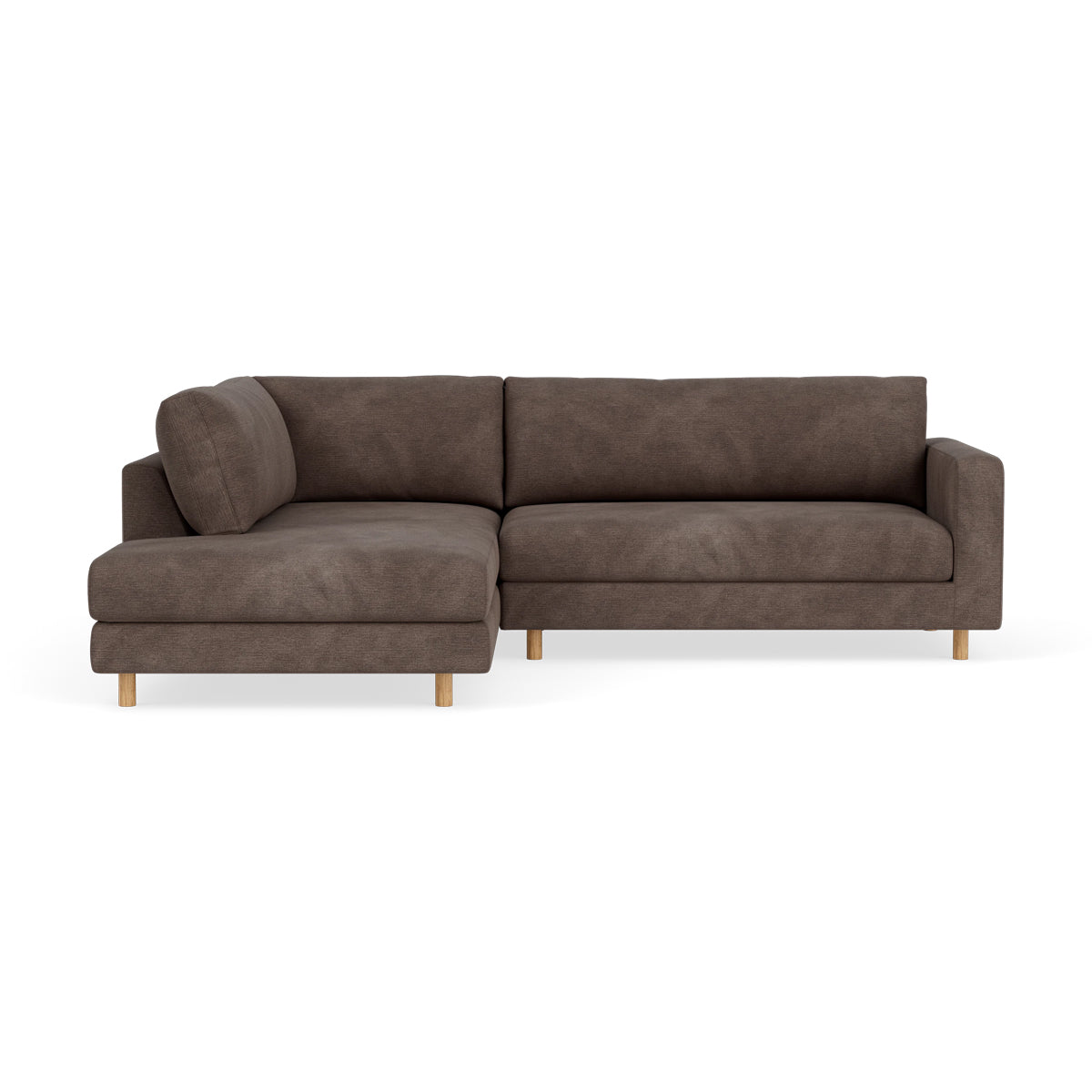 Douglas Fabric Left Corner Sofa - Modern L-Shaped Sectional Couch for Living Room, Lounge & Small Spaces | Comfortable & Stylish Home Furniture