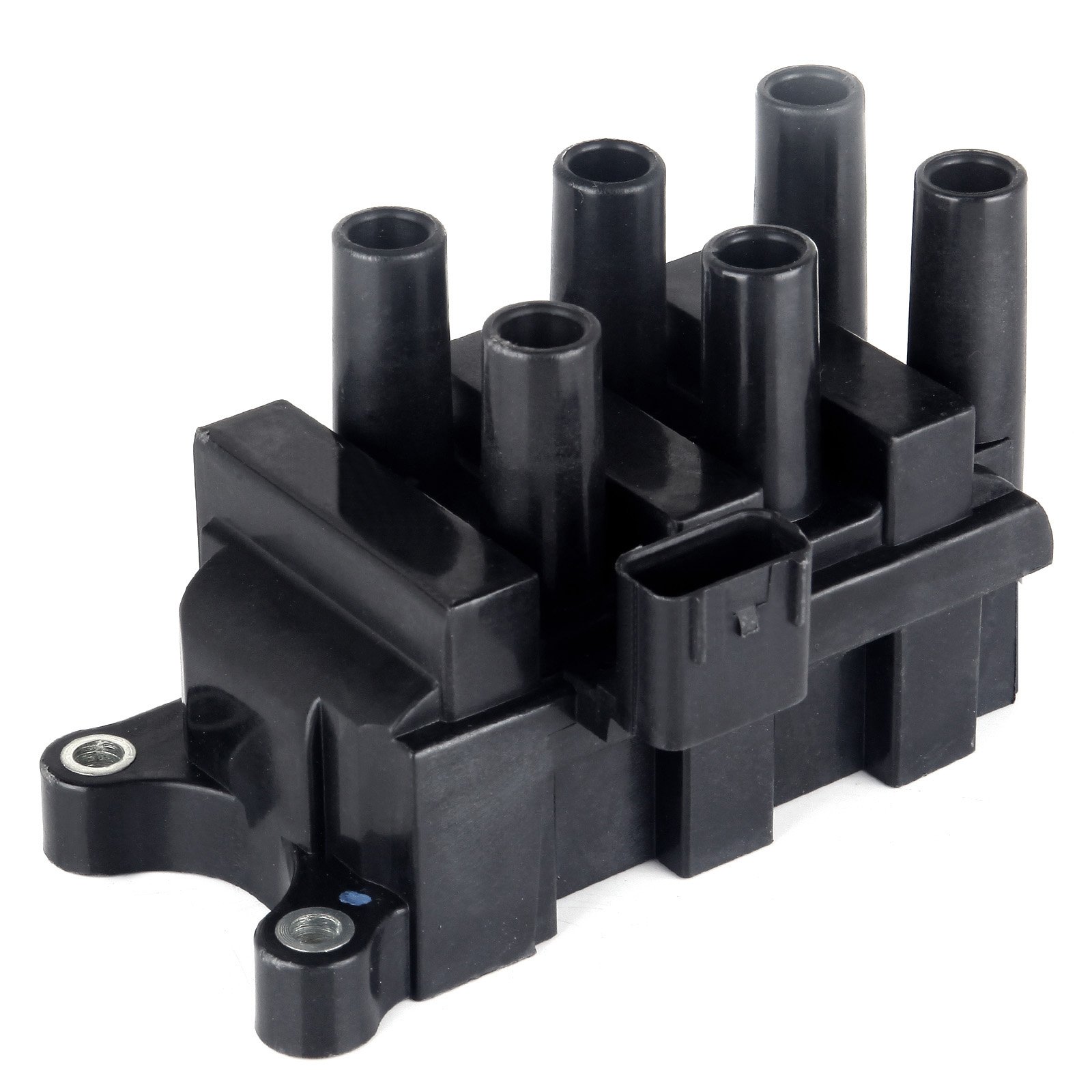 OCPTY Ignition Coil Set of 1 - Compatible with Ford/Mazda/Mercury 2001-2008 V6 4.2L 3.9L 3.8L 3.0L 2.5L Engines - OE: DG485 C1312 FD498 - Perfect for Engine Performance & Smooth Acceleration