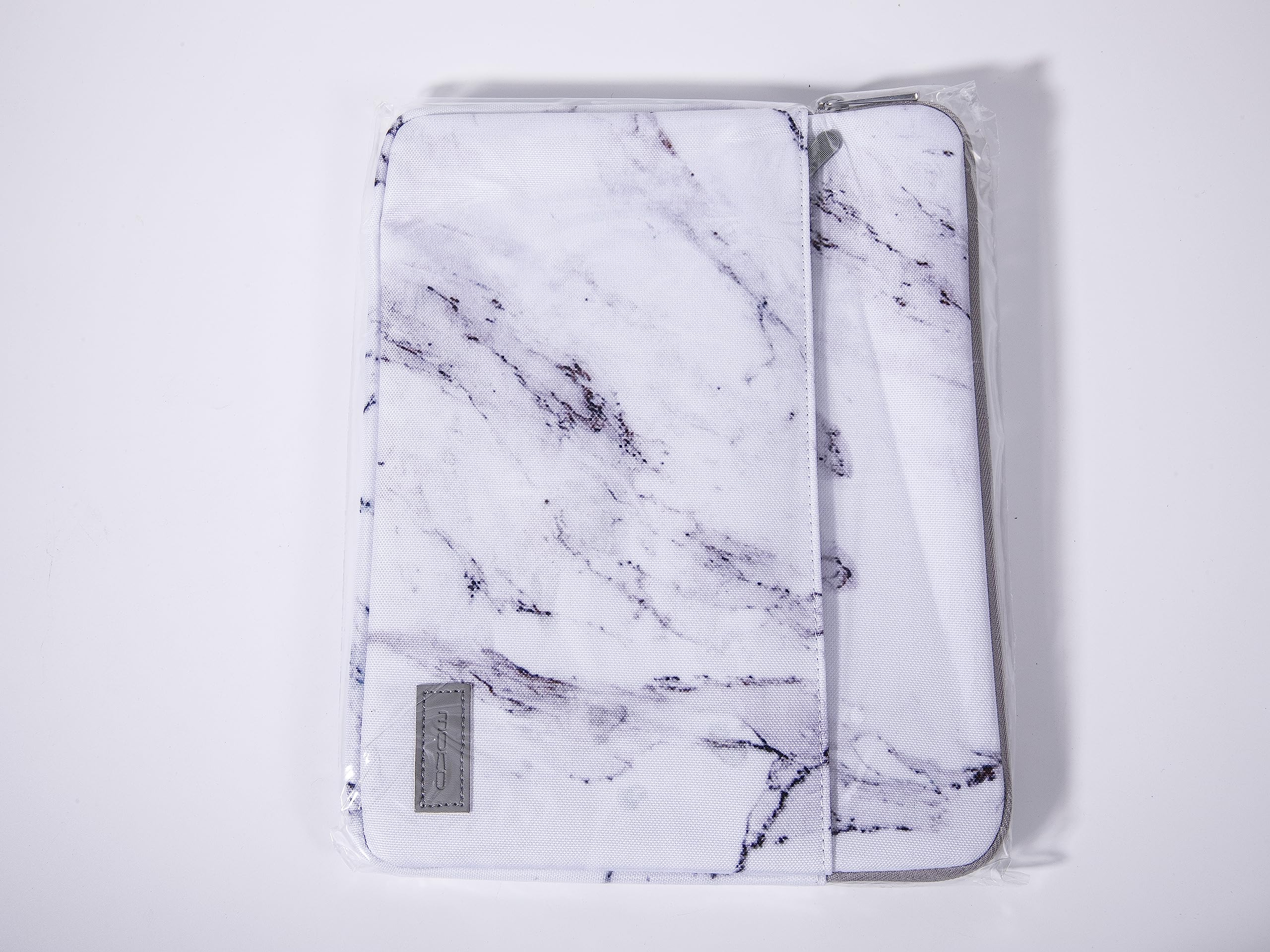 MoKo 9-11 Inch Tablet Sleeve Case for iPad Pro 11 M4/Air M2, iPad Air 5/4/3, iPad 10/9/8/7 - Protective Marble Design - Perfect for Travel, Office & School Use