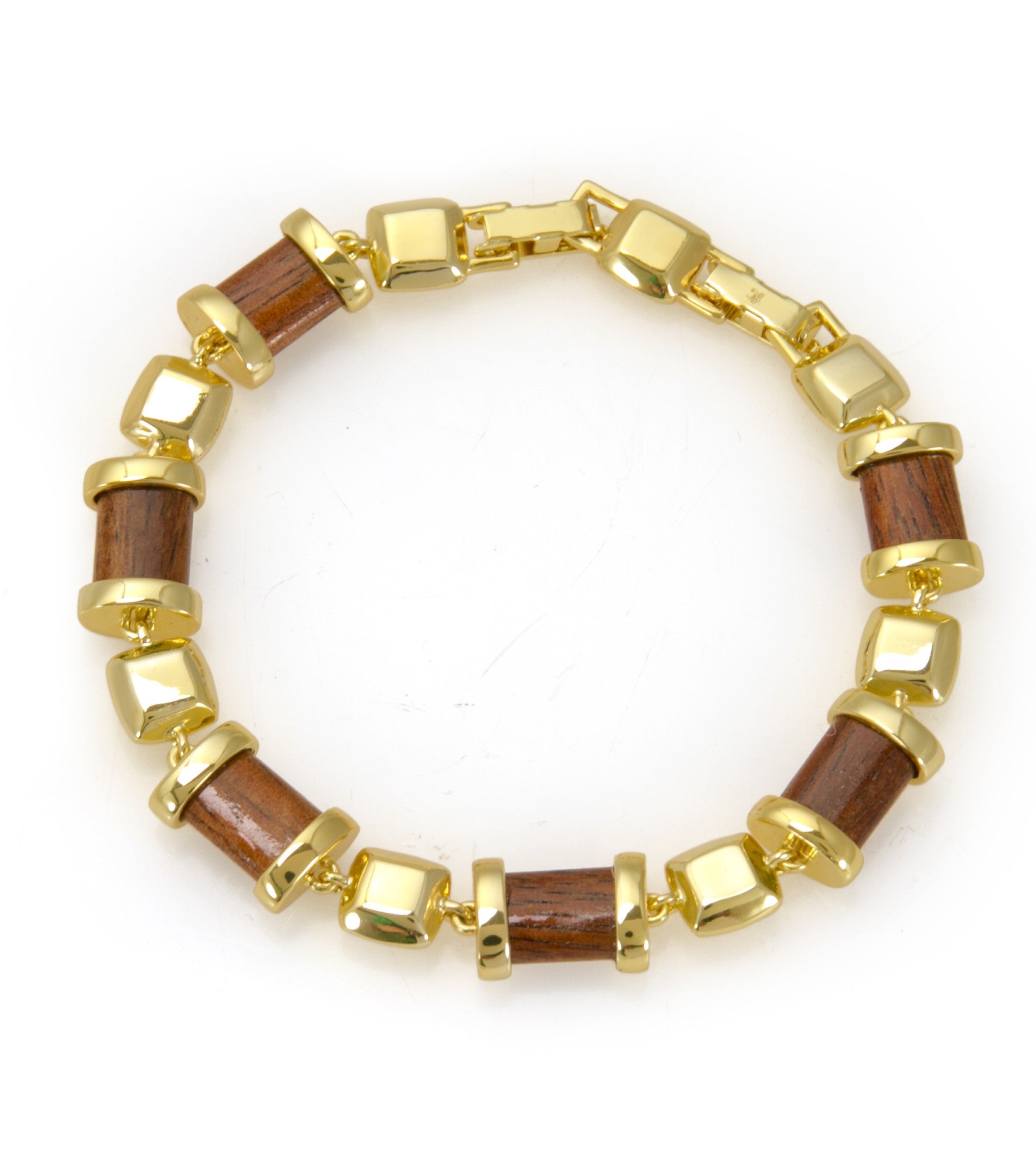 Handmade Koa Wood Bracelet for Women - Hawaiian Fine Jewelry - MJHC50378 - Perfect for Gifts, Beach Weddings & Boho Fashion
