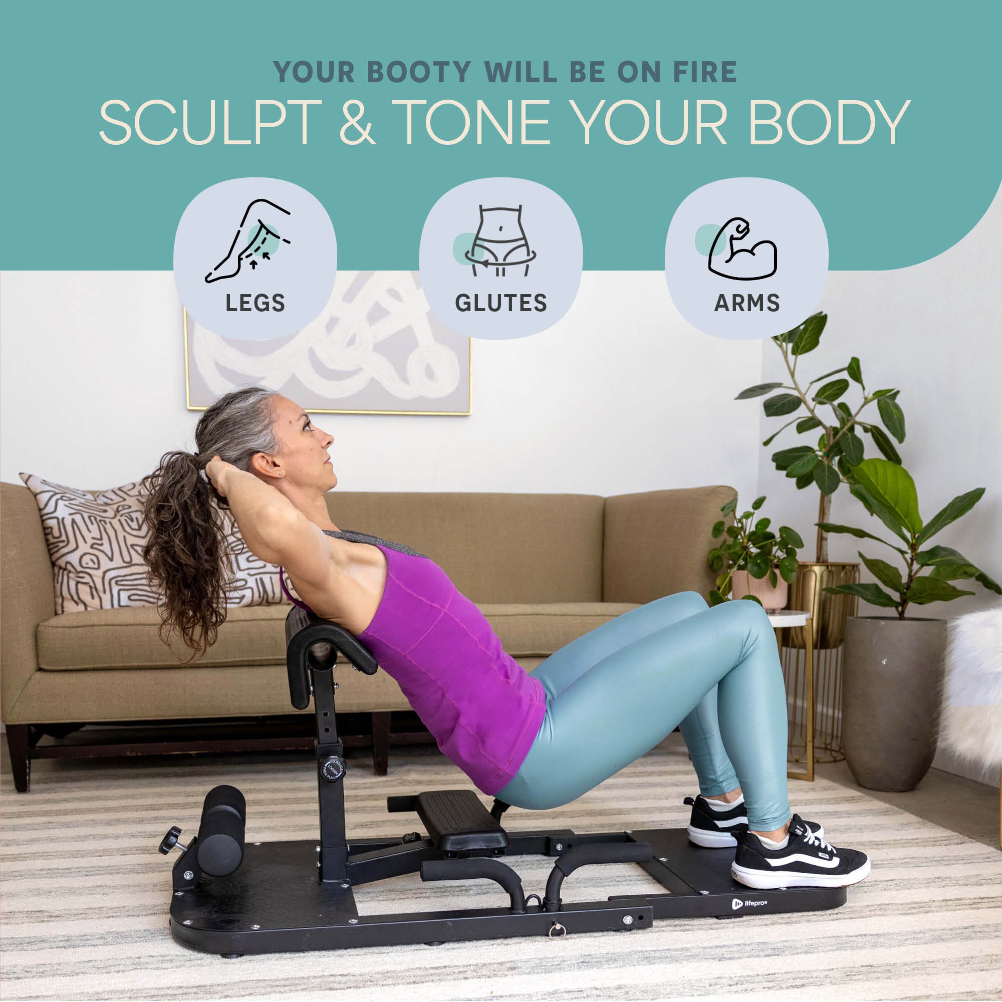 GluteBlast™ Hip Thrust Machine for Glute Workouts - Home & Gym Strength Training Equipment for Butt Lifting & Toning - Perfect for Women's Fitness & Bodybuilding