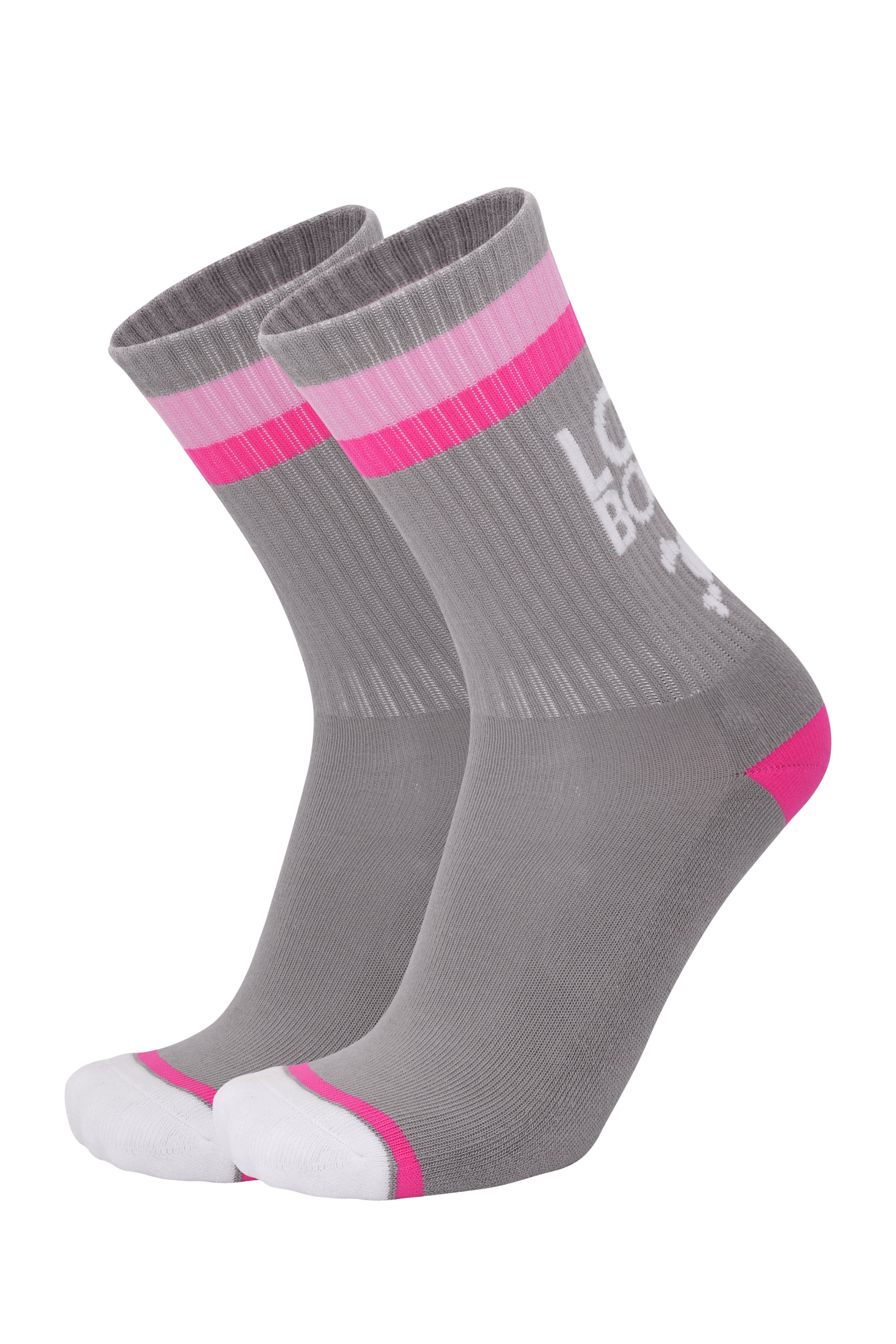 Limited Edition Love Bones Socks Grey - Cute Couple Socks for Valentine's Day, Anniversary Gifts - Perfect for Date Nights & Romantic Surprises