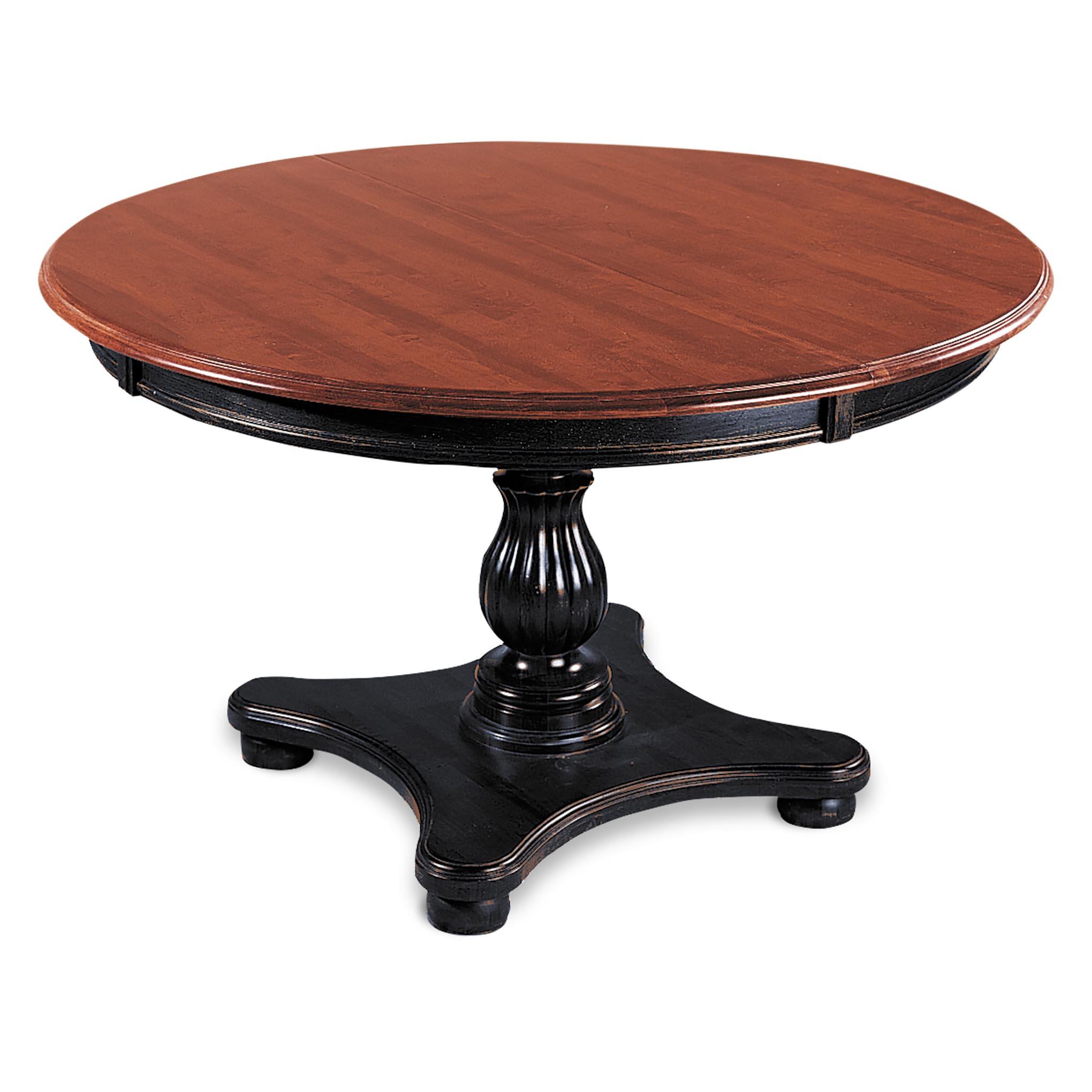 Antiguan Pedestal Table - Elegant Dining & Living Room Furniture for Home Decor | Perfect for Small Spaces & Entertaining Guests