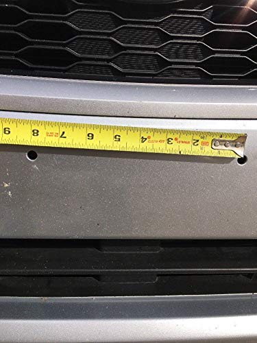 Front License Plate Mount Bracket Kit for Subaru Impreza 2012-2024 - Round Hole Adapter with 2 Toggle Anchors & Bolts - Universal License Plate Holder - Perfect for Car Registration & Custom Plate Display