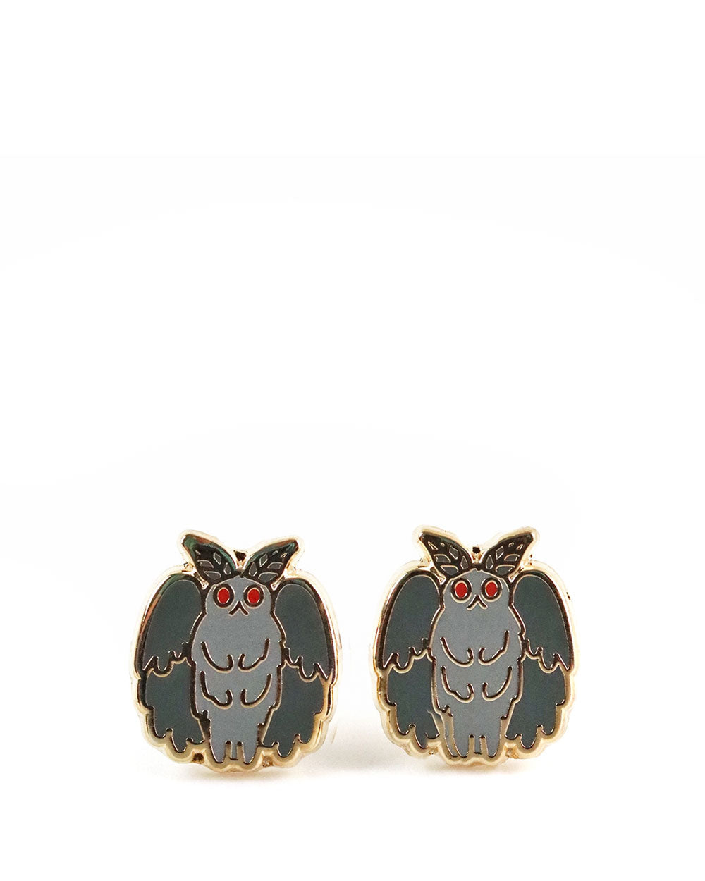 Stylish Mothman Earrings for Women - Gothic Punk Jewelry for Halloween & Cosplay - Perfect for Costume Parties & Alternative Fashion