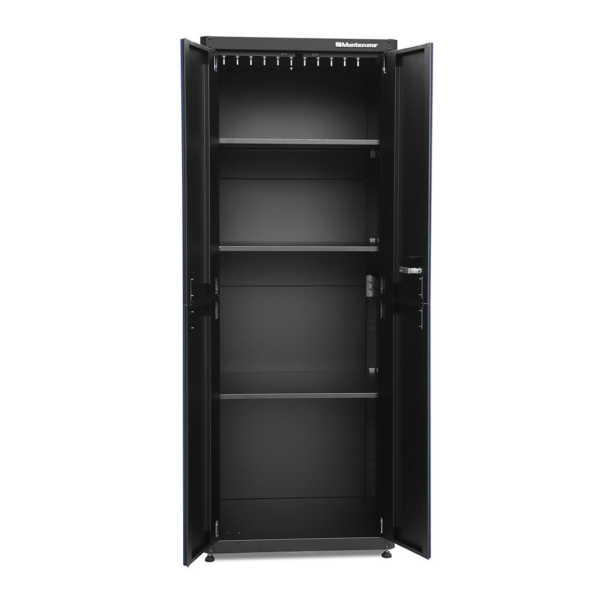 Montezuma 2 Door Tall Cabinet - Solid Wood Storage Cabinet for Bedroom, Living Room & Office - Perfect for Organizing Clothes, Books & Home Decor