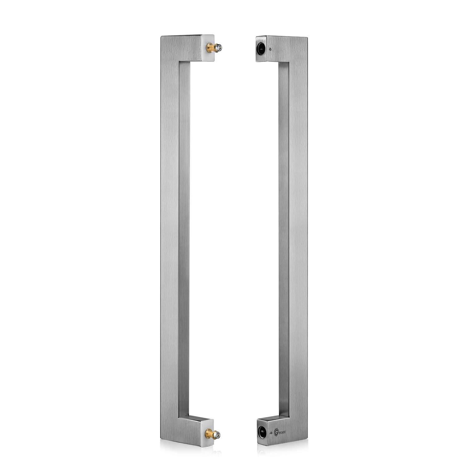 TOGU TG-6013 60-Inch Heavy-Duty Commercial Grade 304 Stainless Steel Push Pull Door Handle - Barn Door Pull & Glass Pull Handle with Brushed Finish - Perfect for Sliding Barn Doors, Glass Entryways & Commercial Buildings