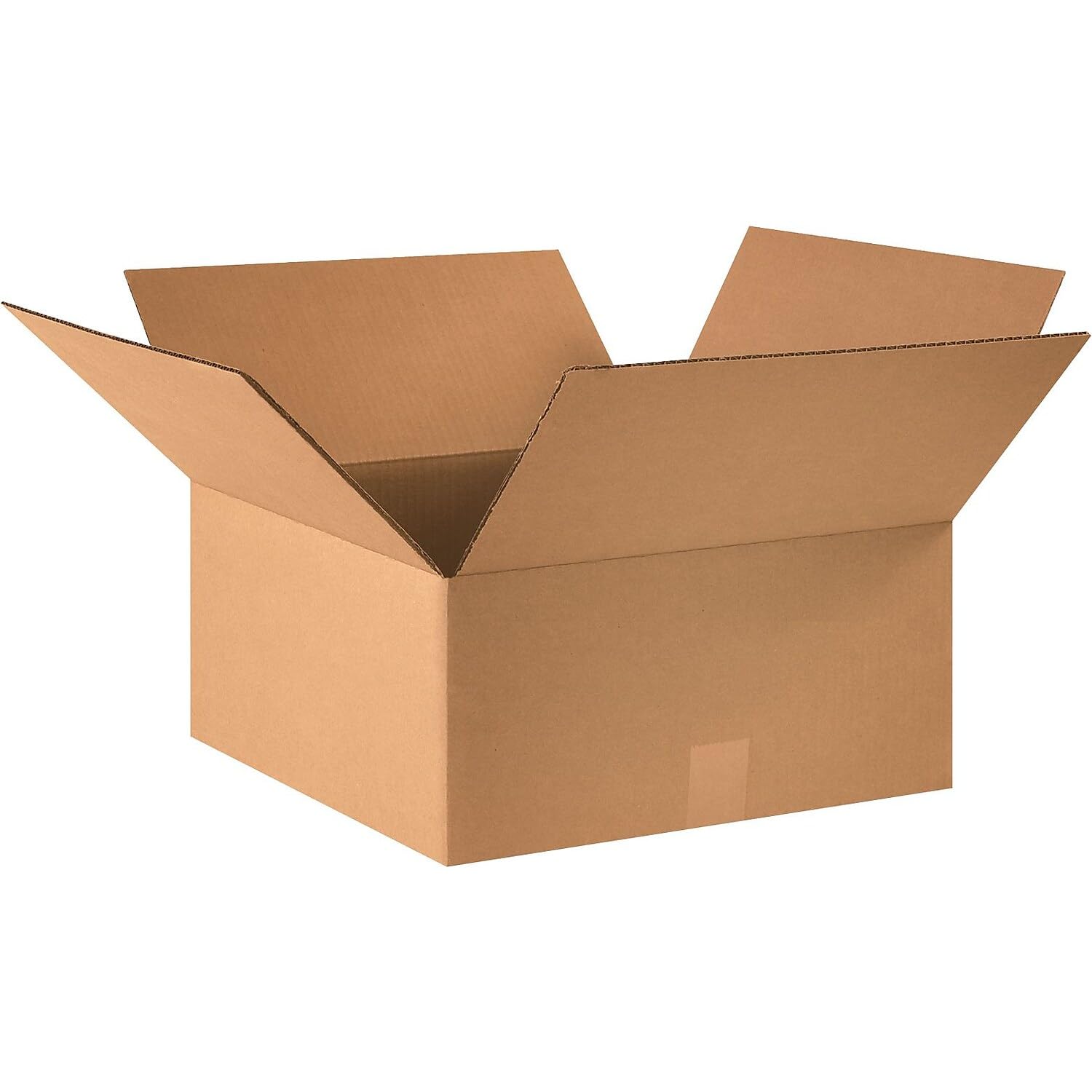 25 Pack 16x16x7 Inches Corrugated Cardboard Shipping Boxes - Heavy Duty Moving & Storage Containers for Ecommerce, Home & Office Use
