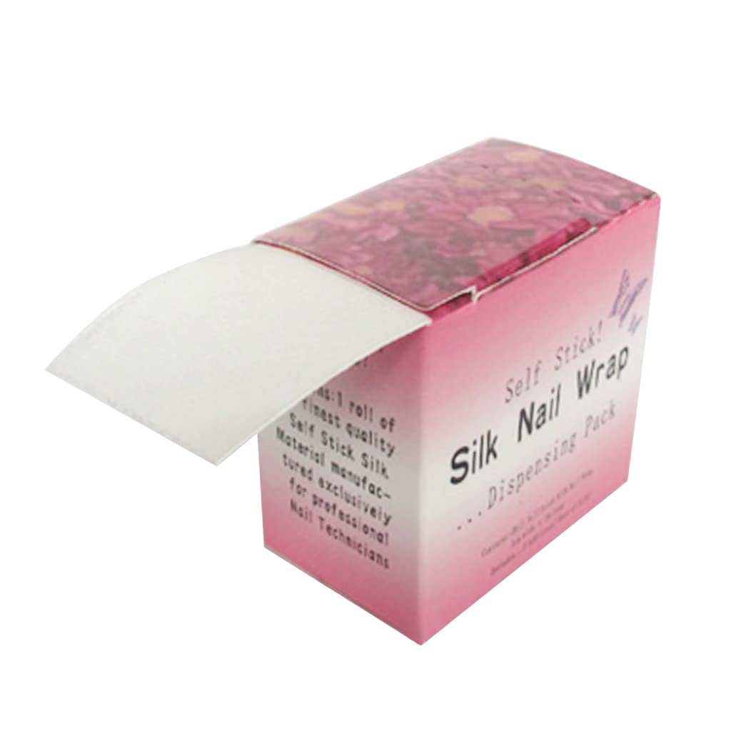 Self-Adhesive Fiberglass Nail Wrap for UV Gel & Acrylic Nails - Strong Repair Bandage Tape for Nail Art Extension & Protection | Perfect for Salon, Home Manicures & Nail Strengthening