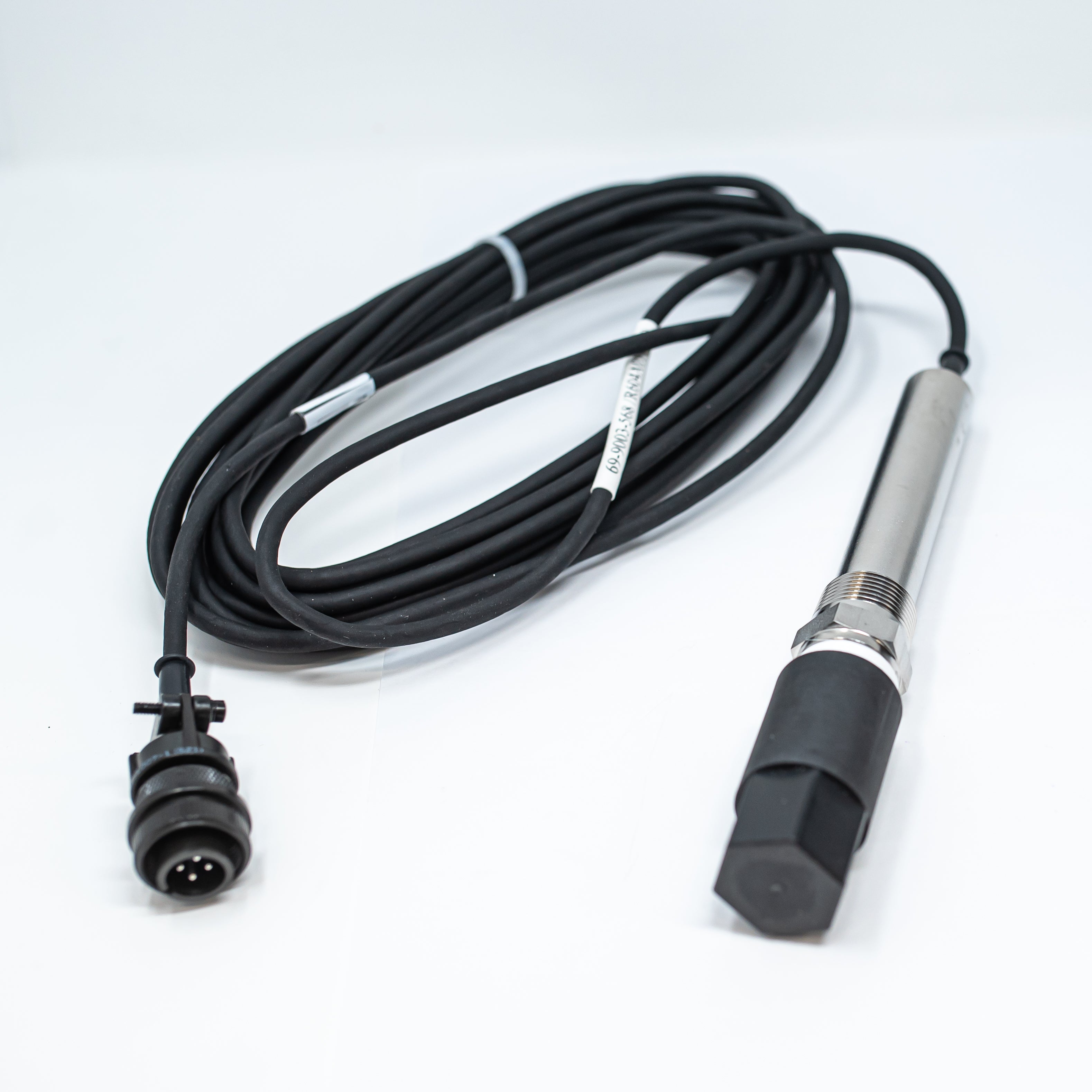 Premium Stainless Steel pH & Temperature Probe - High Accuracy Water Testing for Aquariums, Pools, Hydroponics & Laboratories